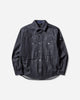 Stone Island Indigo Denim Raw Shirt Blue Raw Shirts Longsleeve Shirt K2S15-1100008-S00J8 VJ200