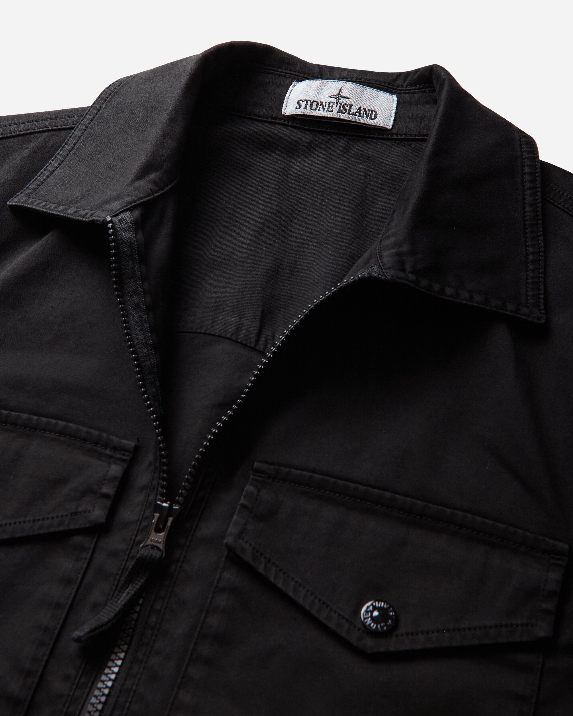 Stone Island Shirts Black Shirts Longsleeve Shirt L2S151200010S0012 V0029