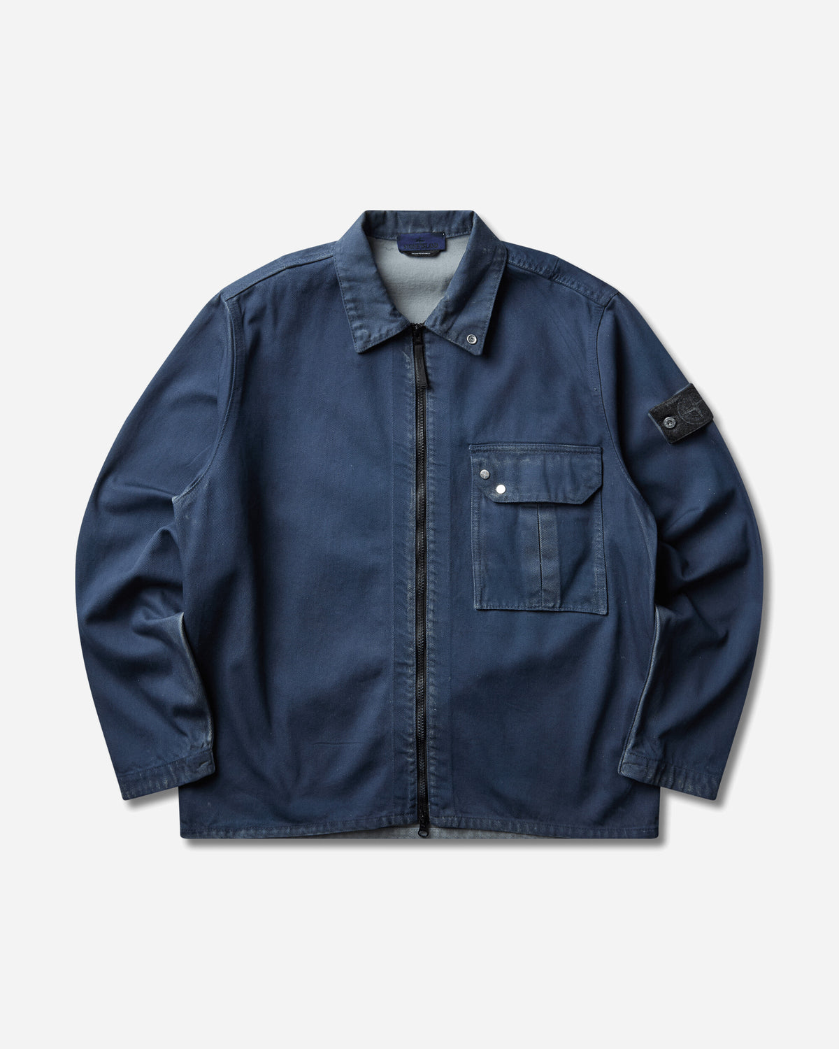 Stone Island Shirts Slate Blu Shirts Longsleeve Shirt L2S141200002S0J31 V002E