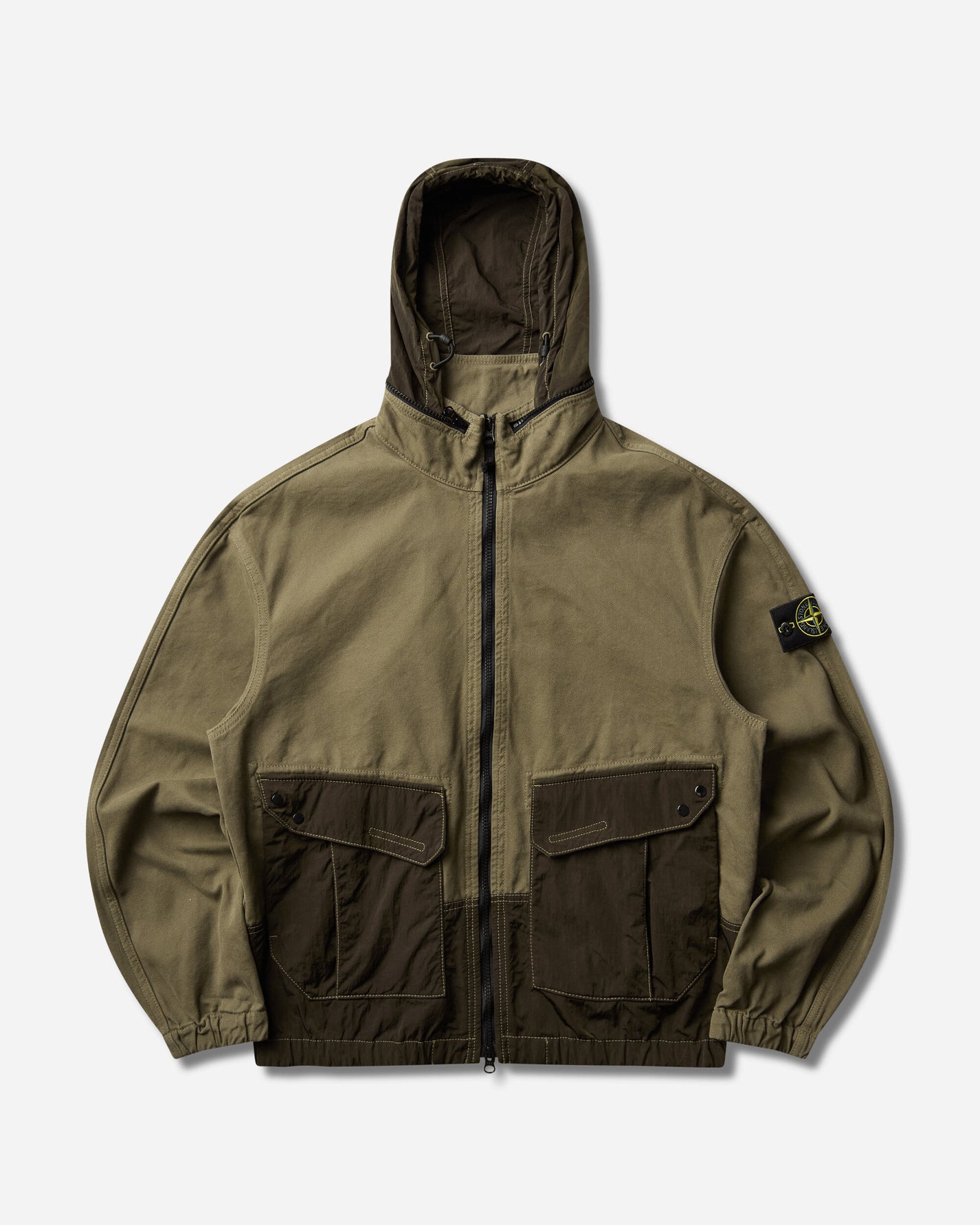 Stone Island Shirts Military Green Shirts Longsleeve Shirt L2S151200039S0482 V005G