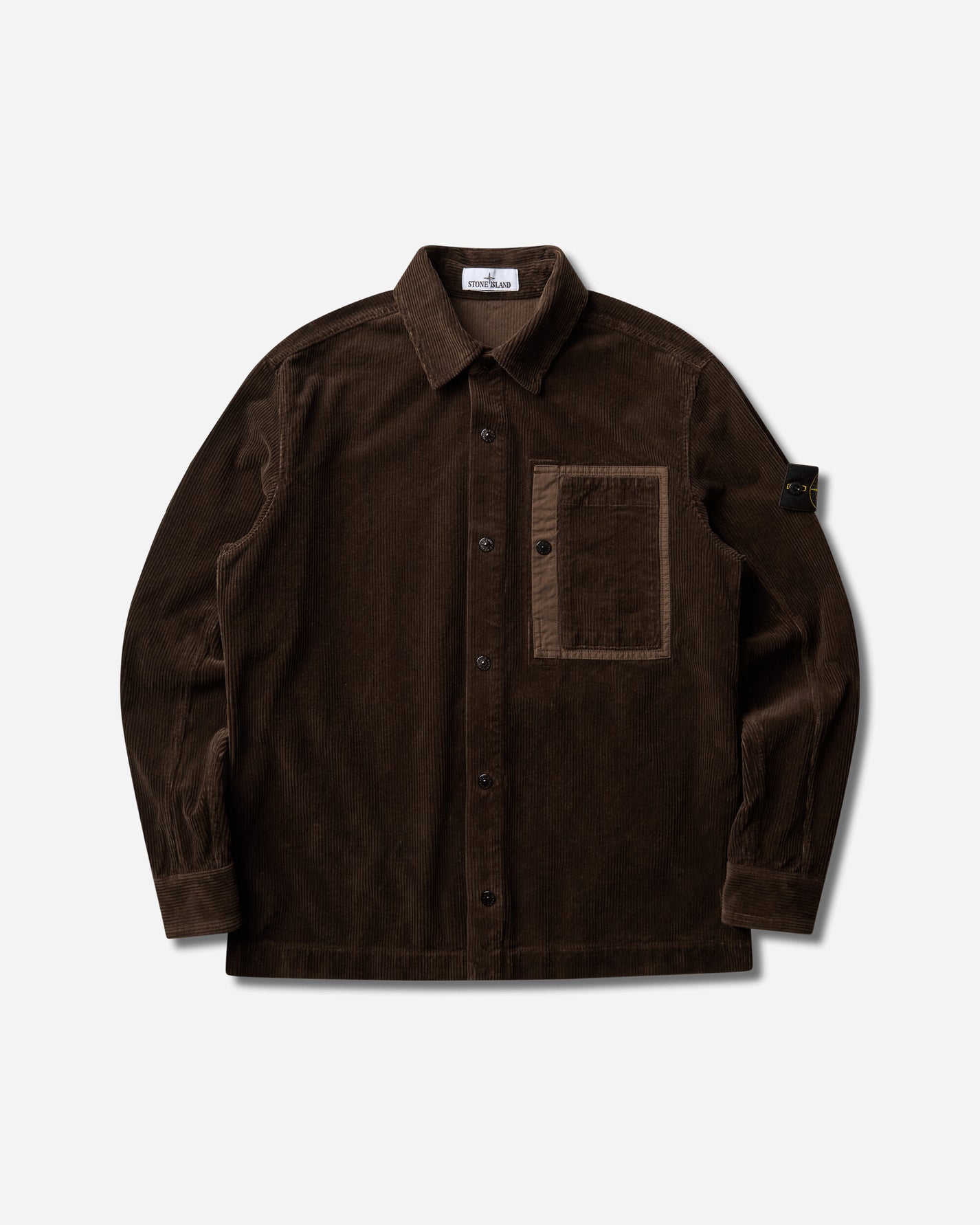 Stone Island Shirts Coal Grey Shirts Longsleeve Shirt L2S151200016S0212 V0078
