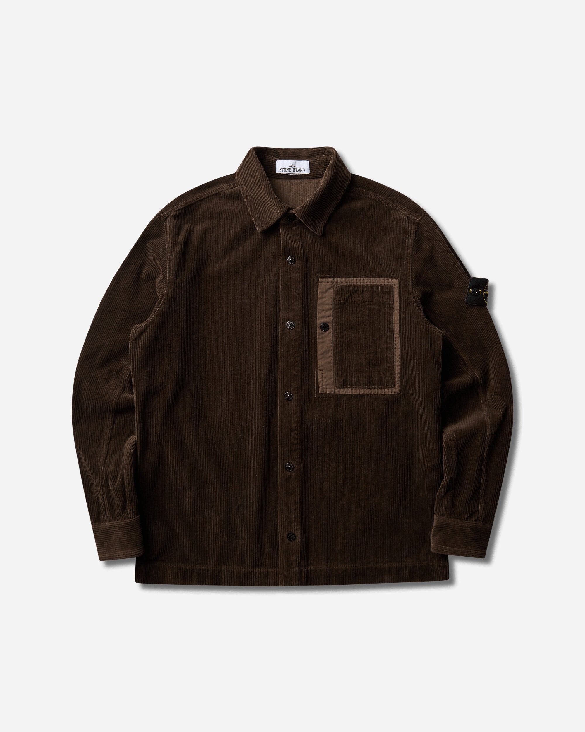 Stone Island Shirts Coal Grey Shirts Longsleeve Shirt L2S151200016S0212 V0078