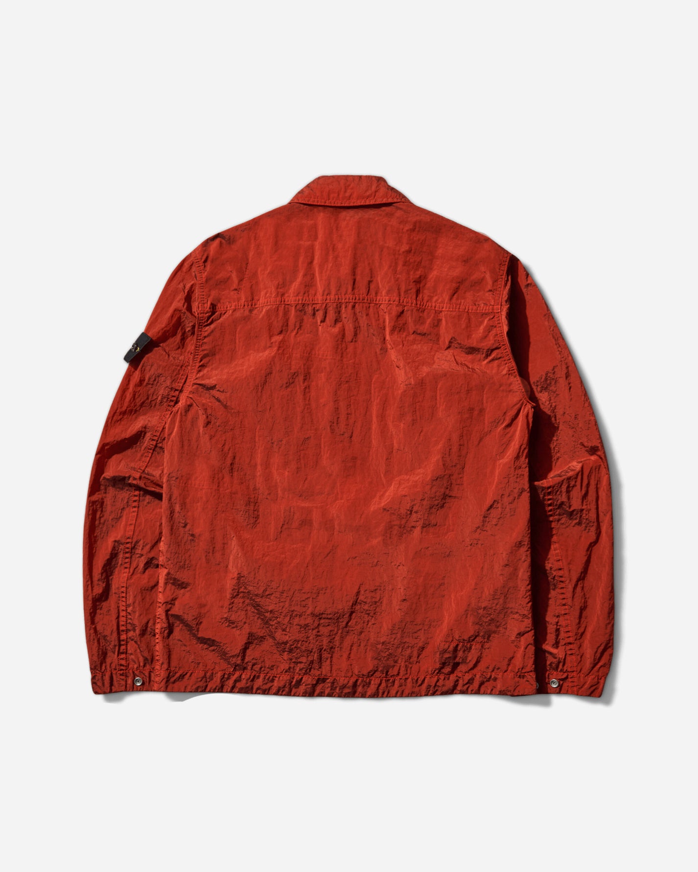 Stone Island Nylon Metal Overshirt Scarlet Red Shirts Overshirt K2S15-1200031-S0019 V0018