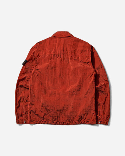 Stone Island Nylon Metal Overshirt Scarlet Red Shirts Overshirt K2S15-1200031-S0019 V0018