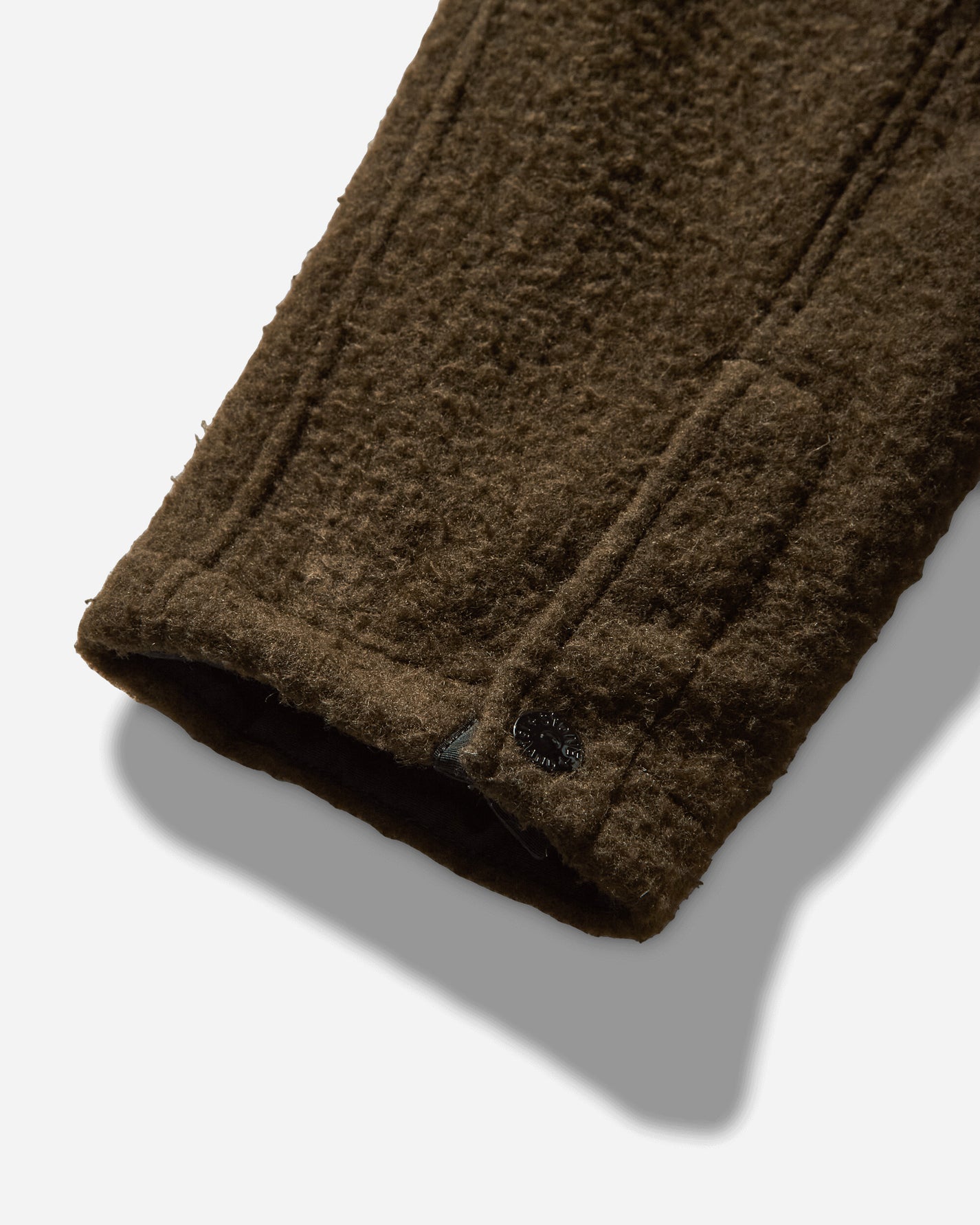 Stone Island Panno Ratinato Overshirt Green Shirts Overshirt K2S15-1200021-S0214 V0054