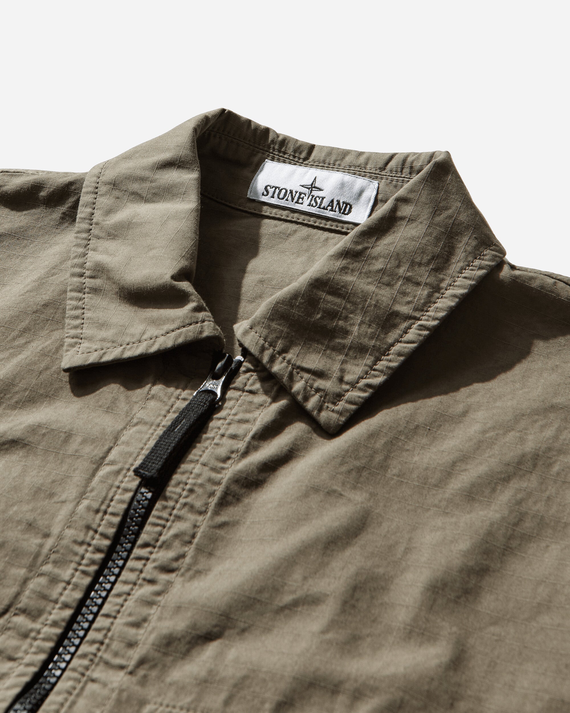 Stone Island Shirts Military Green Shirts Overshirt L1S151200005S0298 V005G