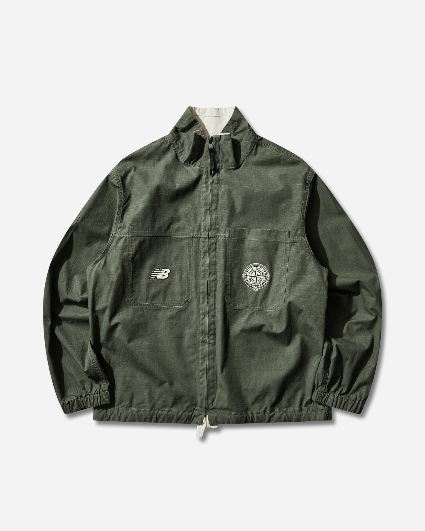 Stone Island Stone Island X New Balance - Reversible Jacket Juniper Shirts Overshirt L1S251200001S0416 V005E