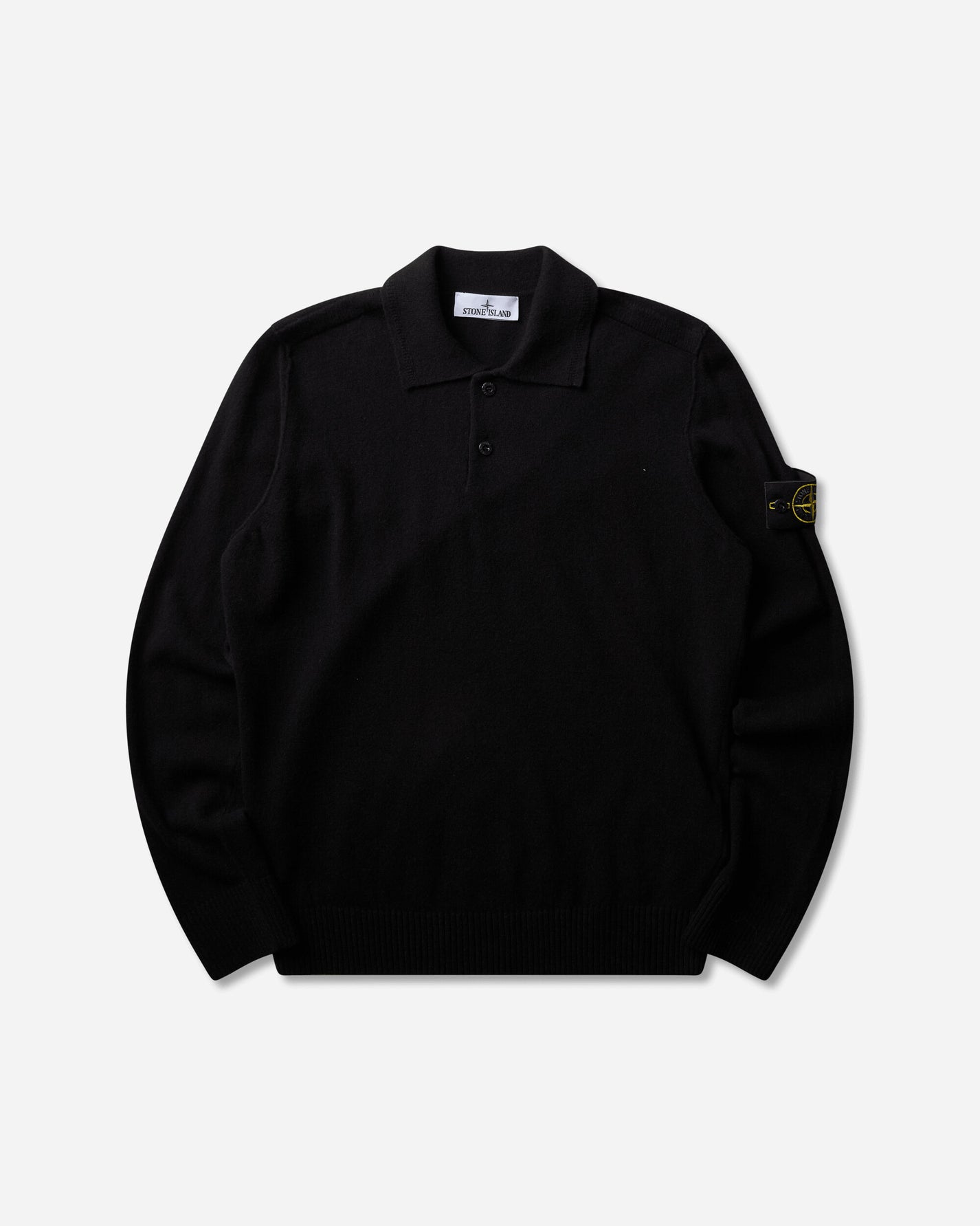 Stone Island Ls Polo Black T-Shirts Polo L2S155100018S00B4 V0029