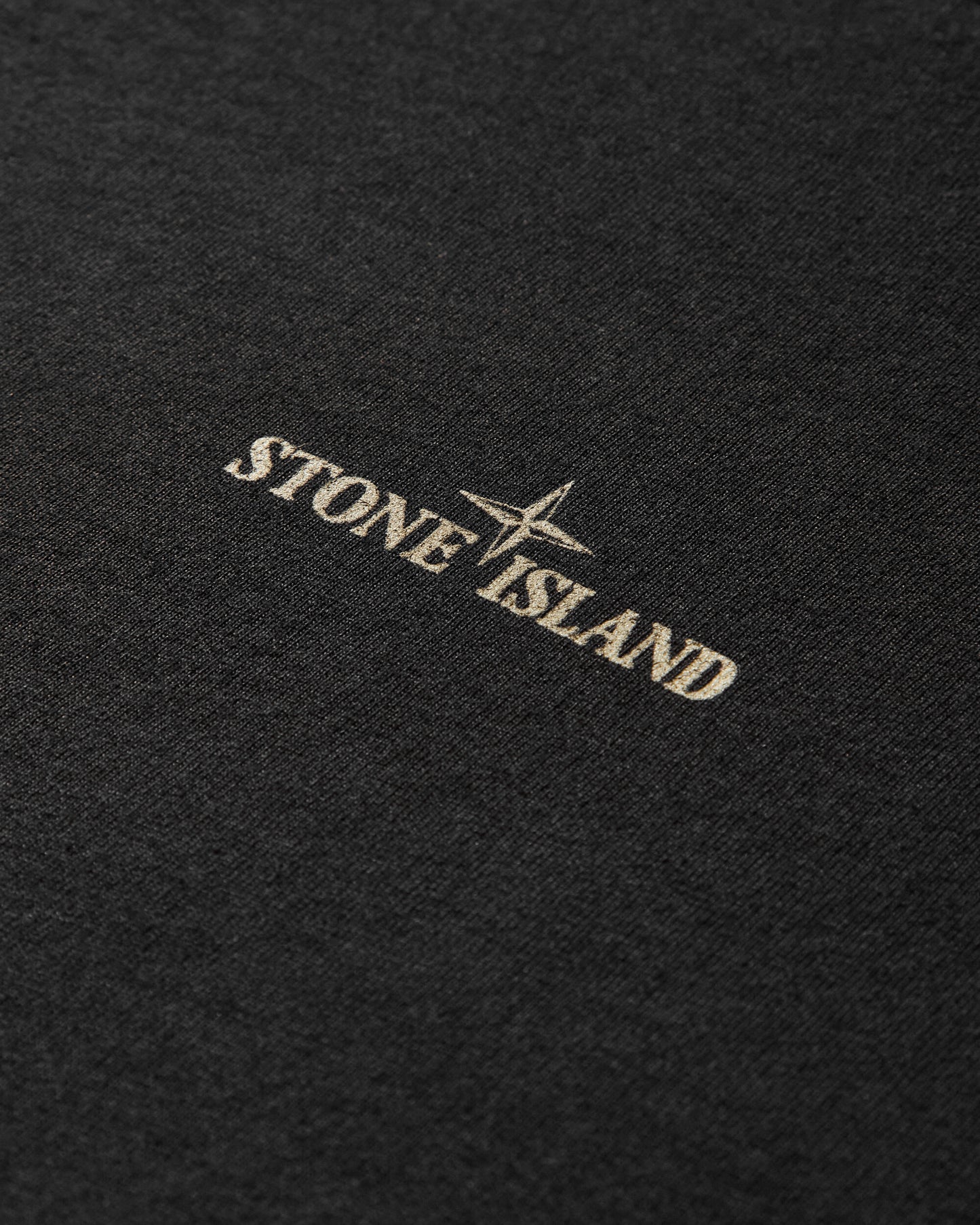 Stone Island Bleeding Numbers Compass T Shirt Black T-Shirts Shortsleeve K2S15-2100037-S0197 V0029
