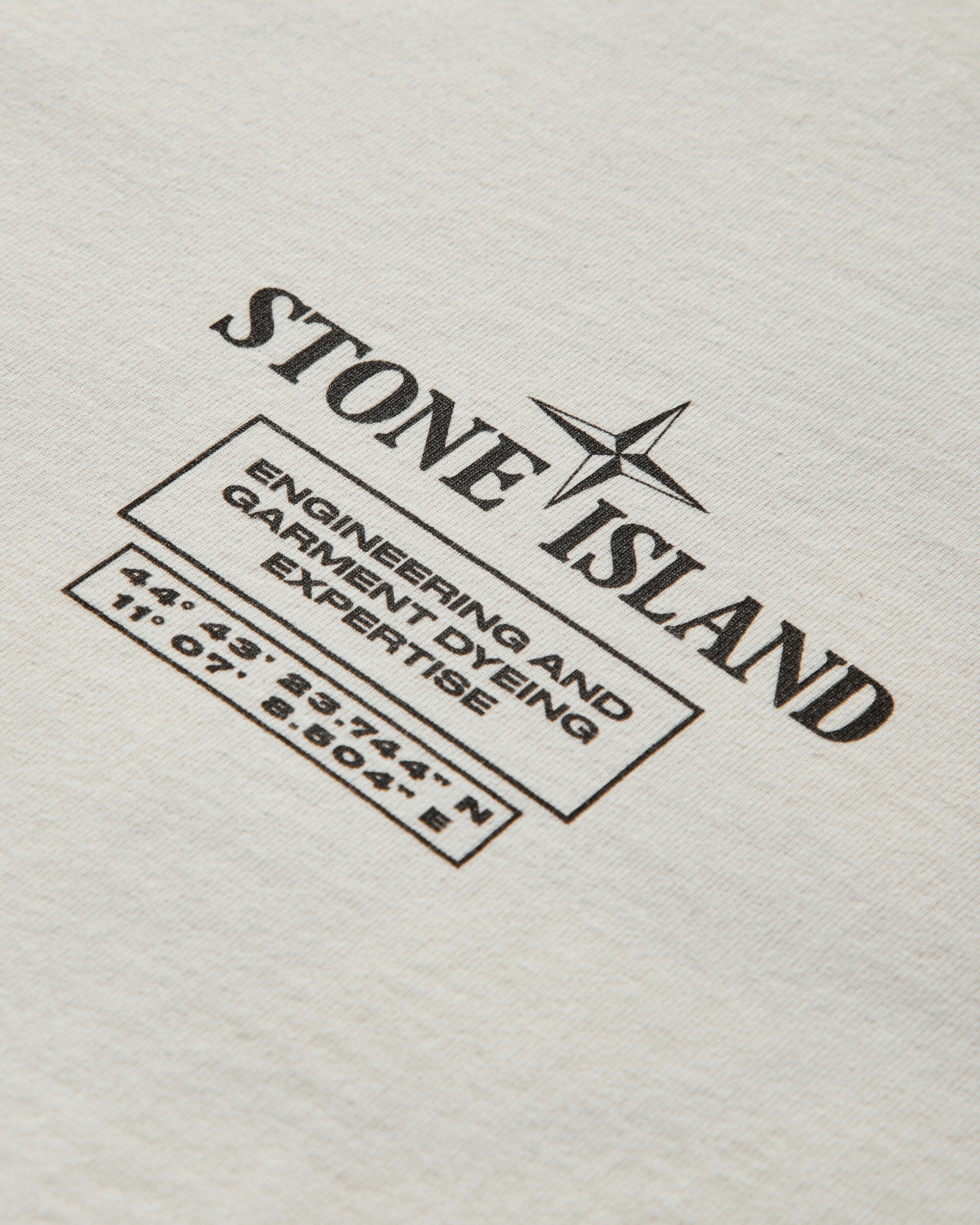 Stone Island Industrial Logos T Shirt Ivory T-Shirts Shortsleeve K2S15-2100037-S0193 V0093