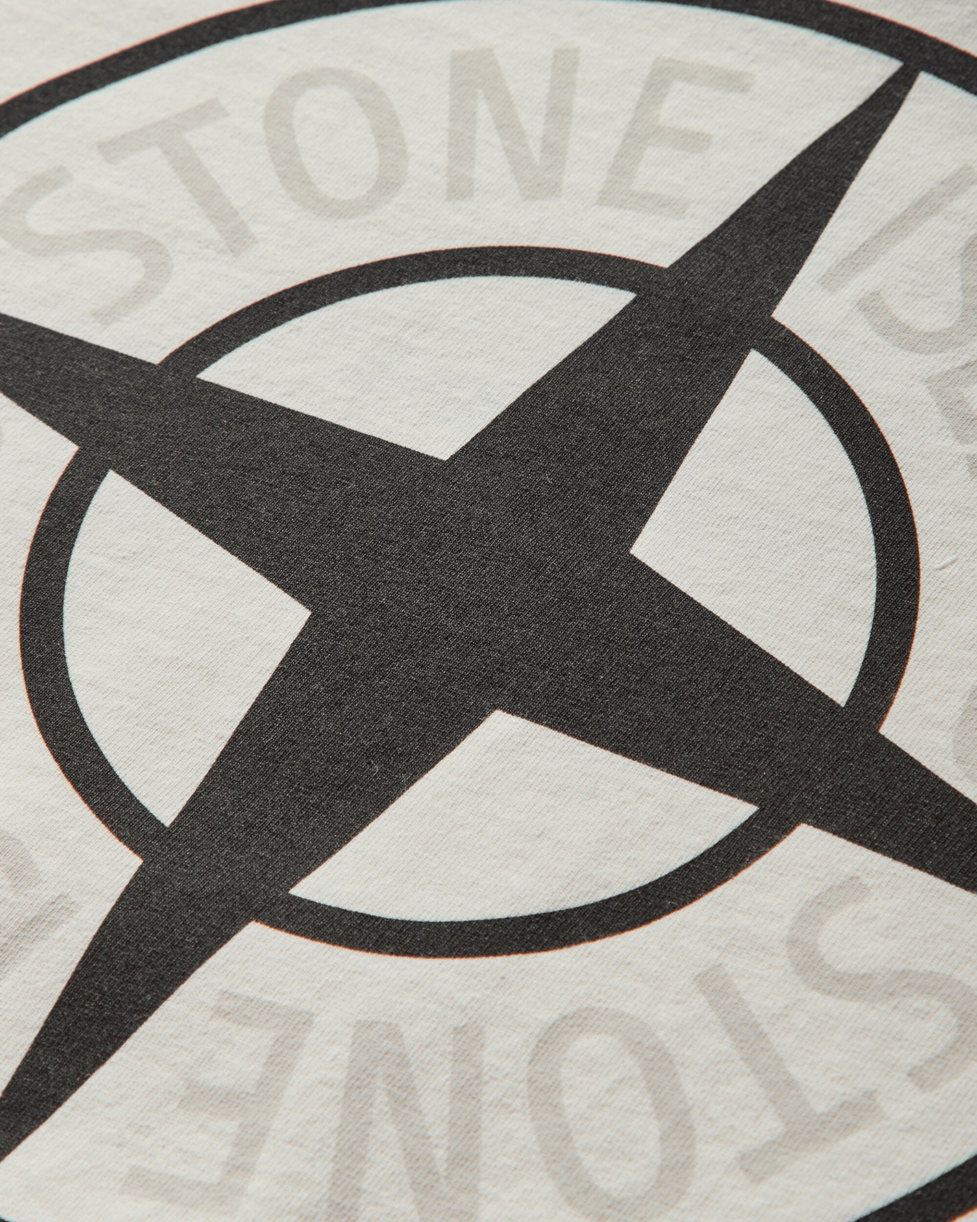 Stone Island Industrial Logos T Shirt Ivory T-Shirts Shortsleeve K2S15-2100037-S0193 V0093