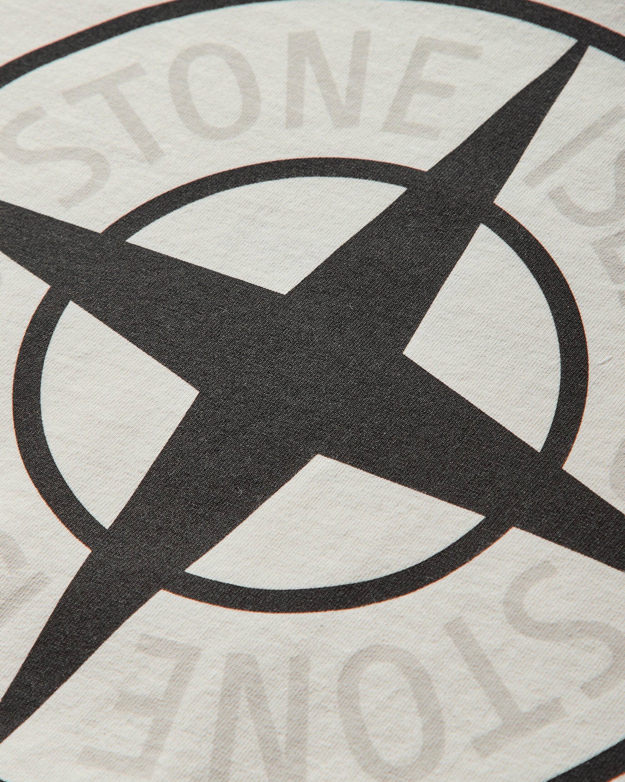 Stone Island Industrial Logos T Shirt Ivory T-Shirts Shortsleeve K2S15-2100037-S0193 V0093