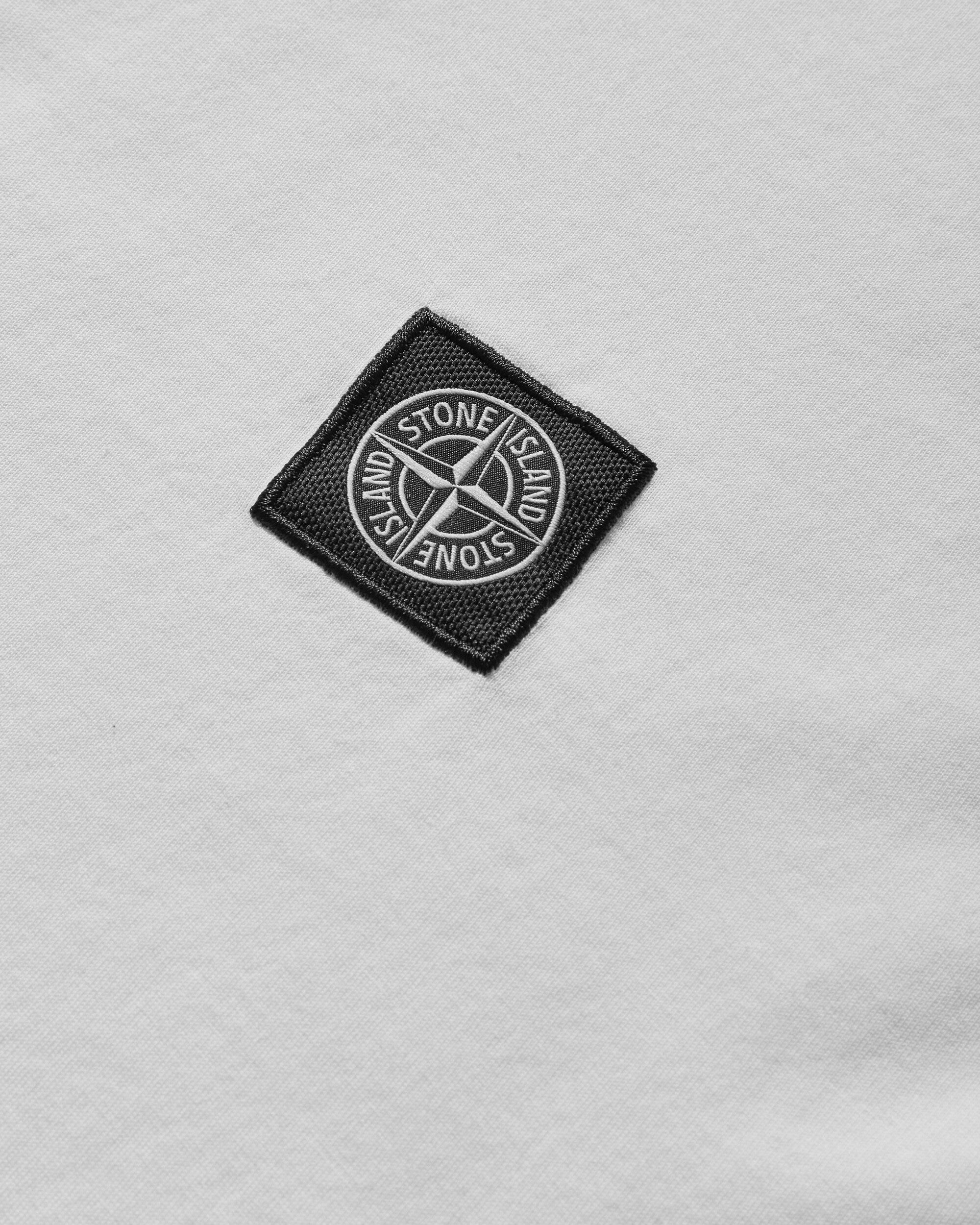 Stone Island Patch Logo T Shirt White T-Shirts Shortsleeve K2S15-2100027-S0013 V0001
