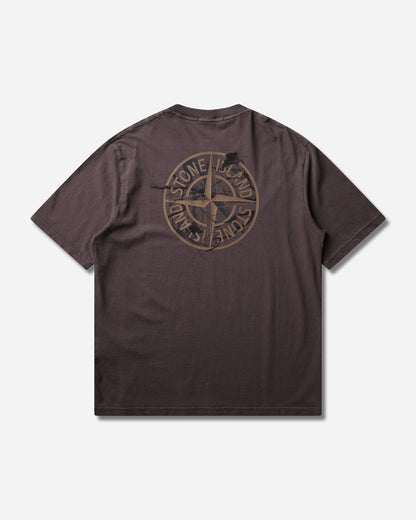Stone Island Ss T-Shirt Dark Burgundy T-Shirts Shortsleeve L2S152100001S0E19 V0011