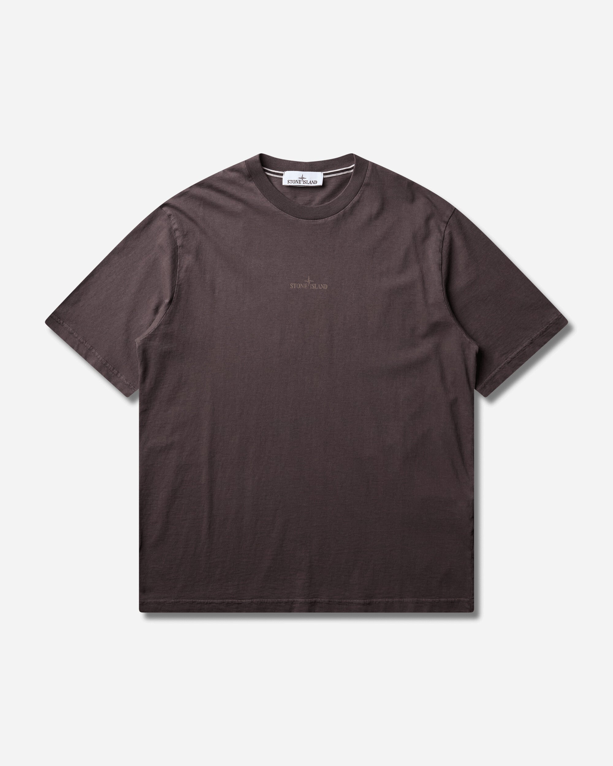 Stone Island Ss T-Shirt Dark Burgundy T-Shirts Shortsleeve L2S152100001S0E19 V0011