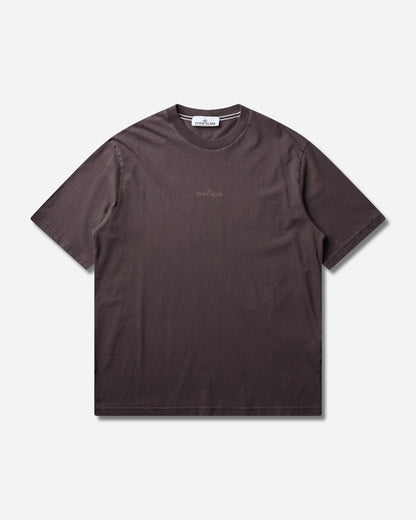 Stone Island Ss T-Shirt Dark Burgundy T-Shirts Shortsleeve L2S152100001S0E19 V0011