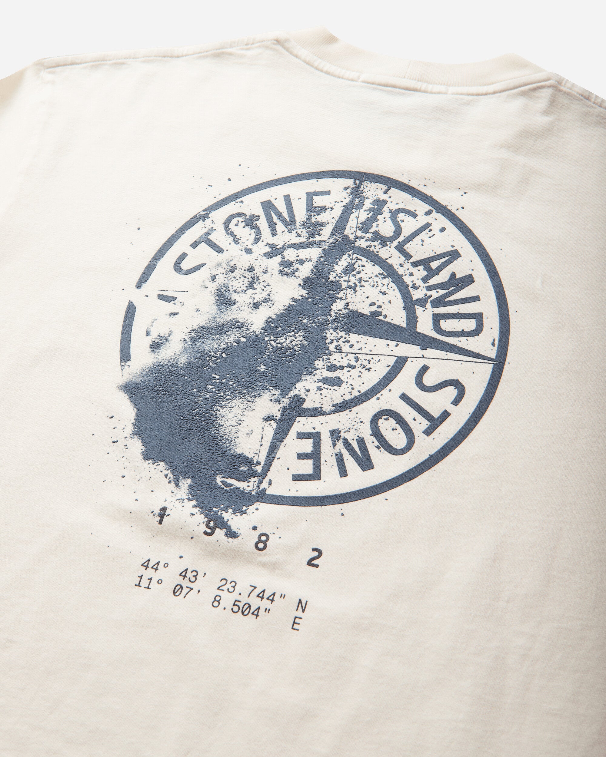 Stone Island Ss T-Shirt Ivory T-Shirts Shortsleeve L2S152100001S0534 V0093