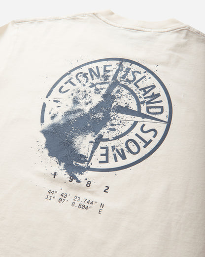 Stone Island Ss T-Shirt Ivory T-Shirts Shortsleeve L2S152100001S0534 V0093