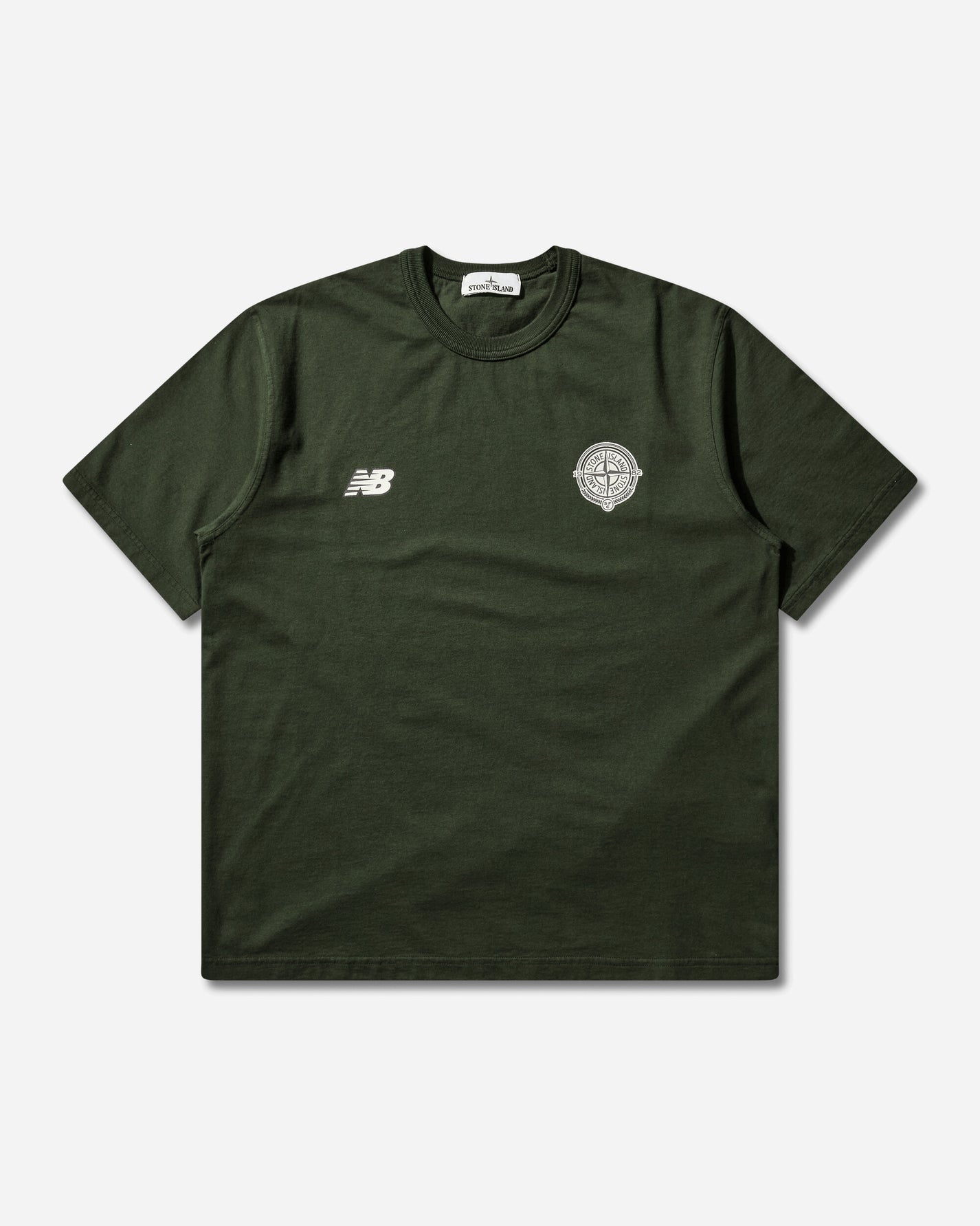 Stone Island Stone Island X New Balance - S/S T-Shirt Juniper T-Shirts Shortsleeve L1S252100001S0115 V005E