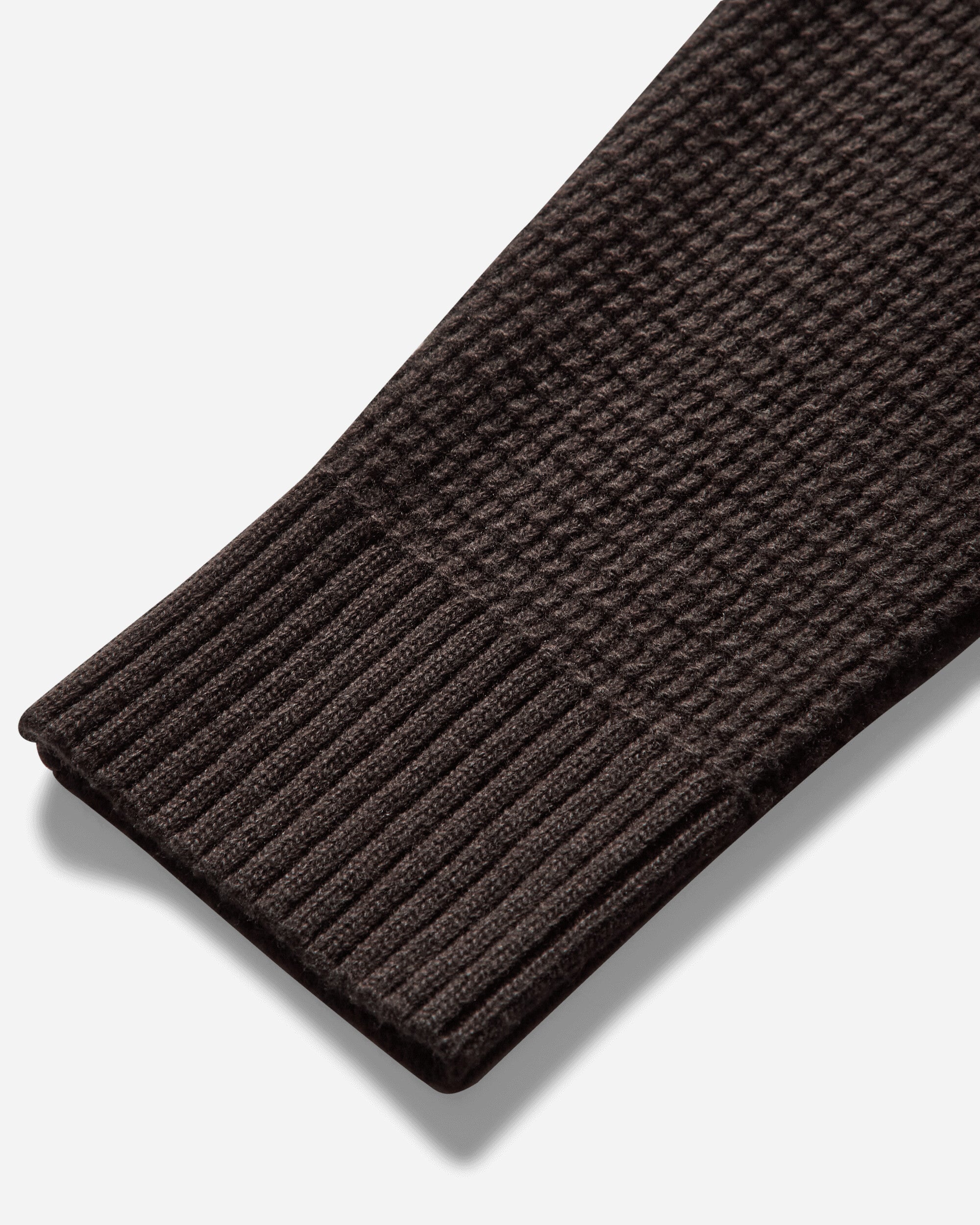 Stone Island Geelong Wool Zip Up Cardigan Dark Brown Knitwears Sweaters K2S15-5100083-S00FG V0070