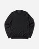 Stone Island Pure Light Wool Ghost Crewneck Sweater Black Knitwears Sweaters K2S15-5100074-S00FC V0029