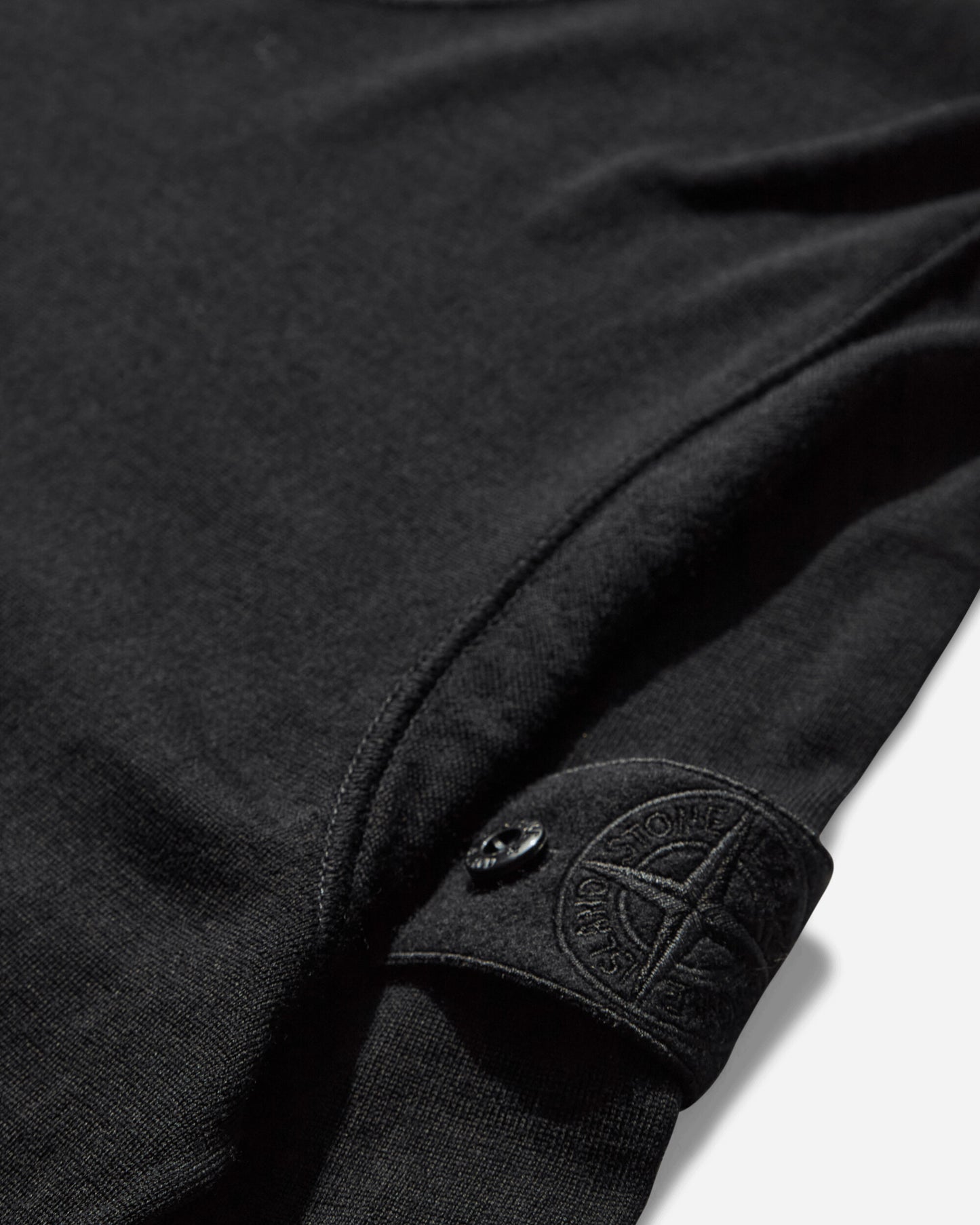 Stone Island Pure Light Wool Ghost Crewneck Sweater Black Knitwears Sweaters K2S15-5100074-S00FC V0029