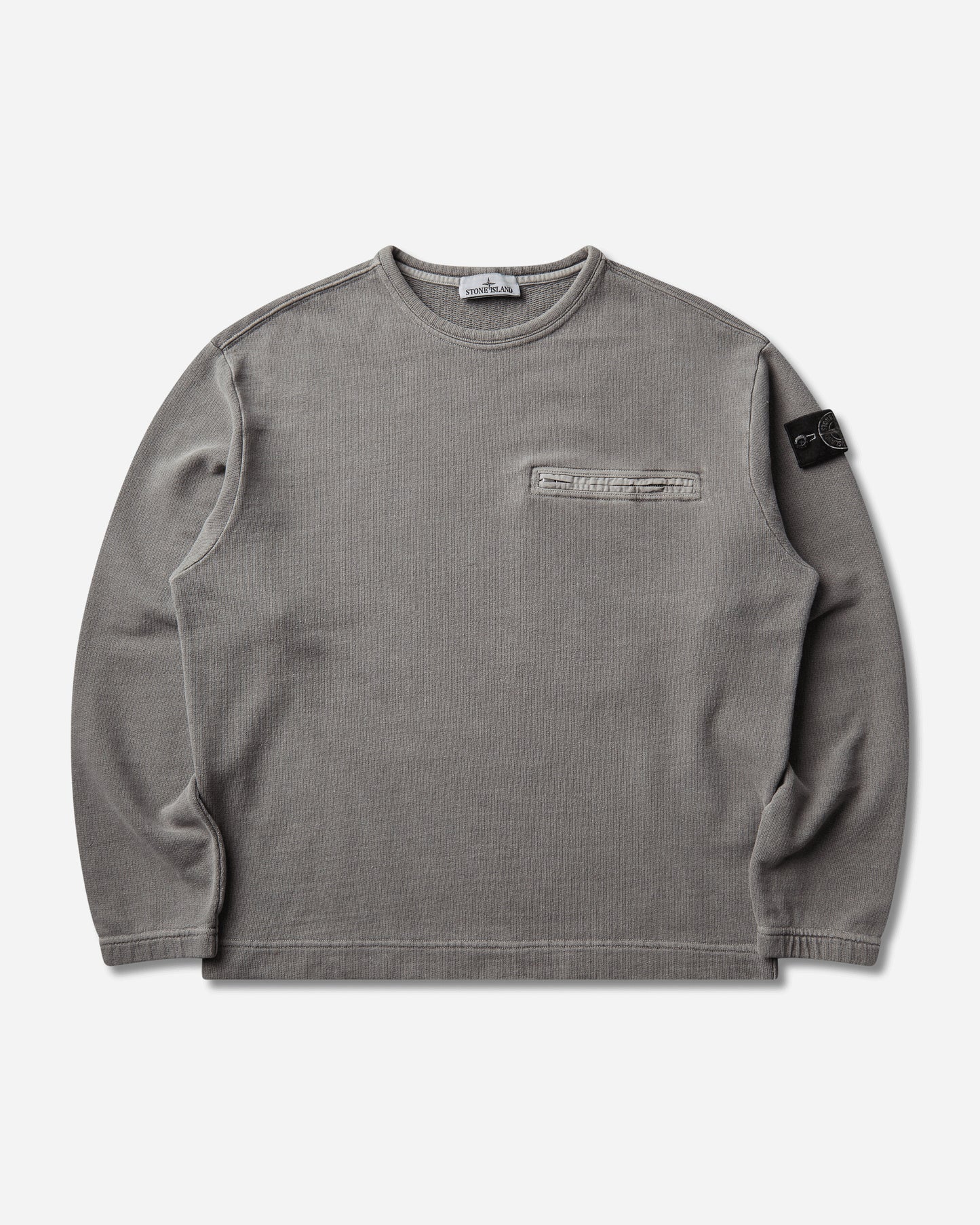 Stone Island Sweatshirt Gray Knitwears Sweaters L2S156100028S00T7 V0060