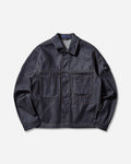 Stone Island Indigo Denim Raw Jacket Blue Raw Coats and Jackets Windbreakers K2S15-Q100027-S00J8 VJ200
