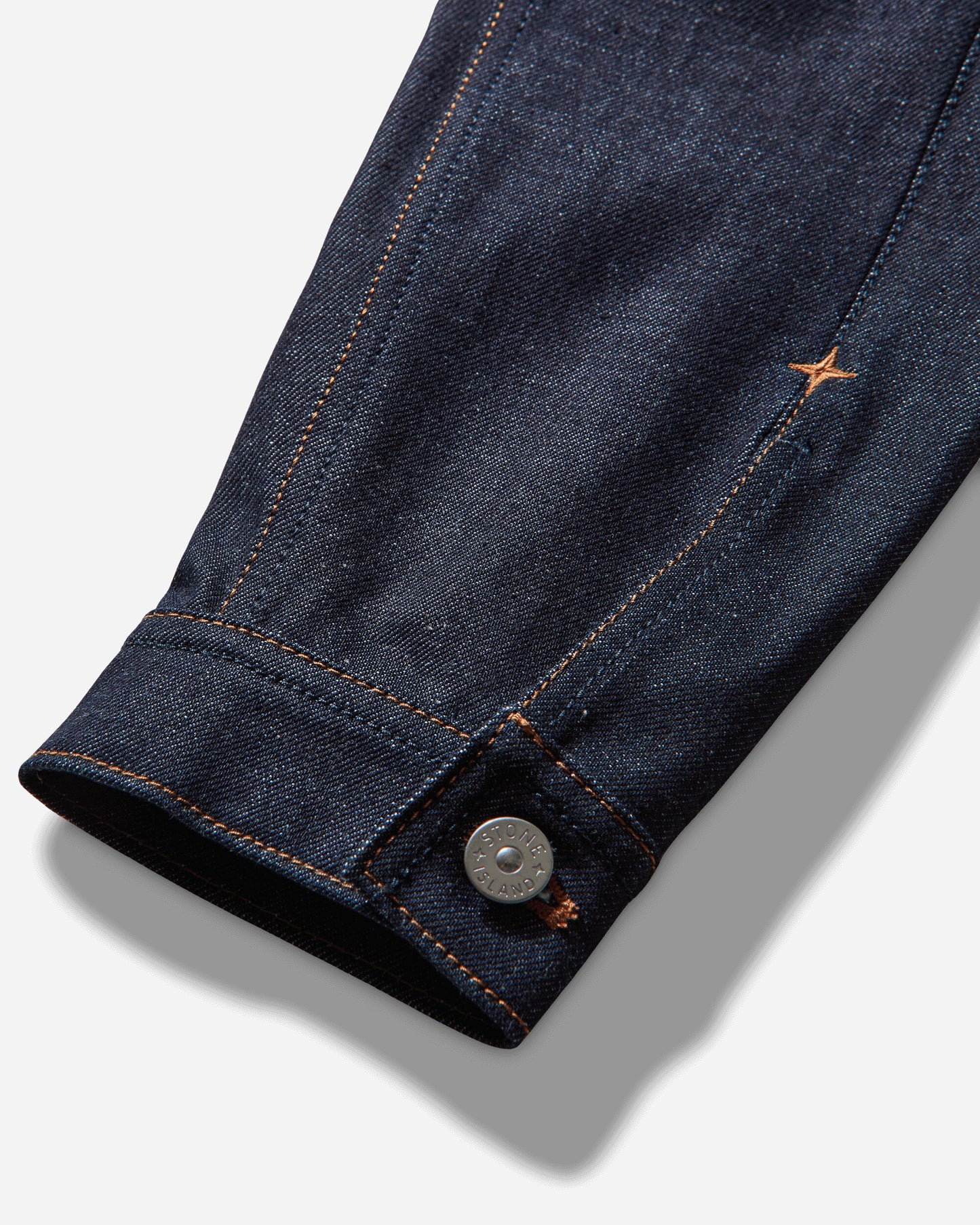 Stone Island Indigo Denim Raw Jacket Blue Raw Coats and Jackets Windbreakers K2S15-Q100027-S00J8 VJ200