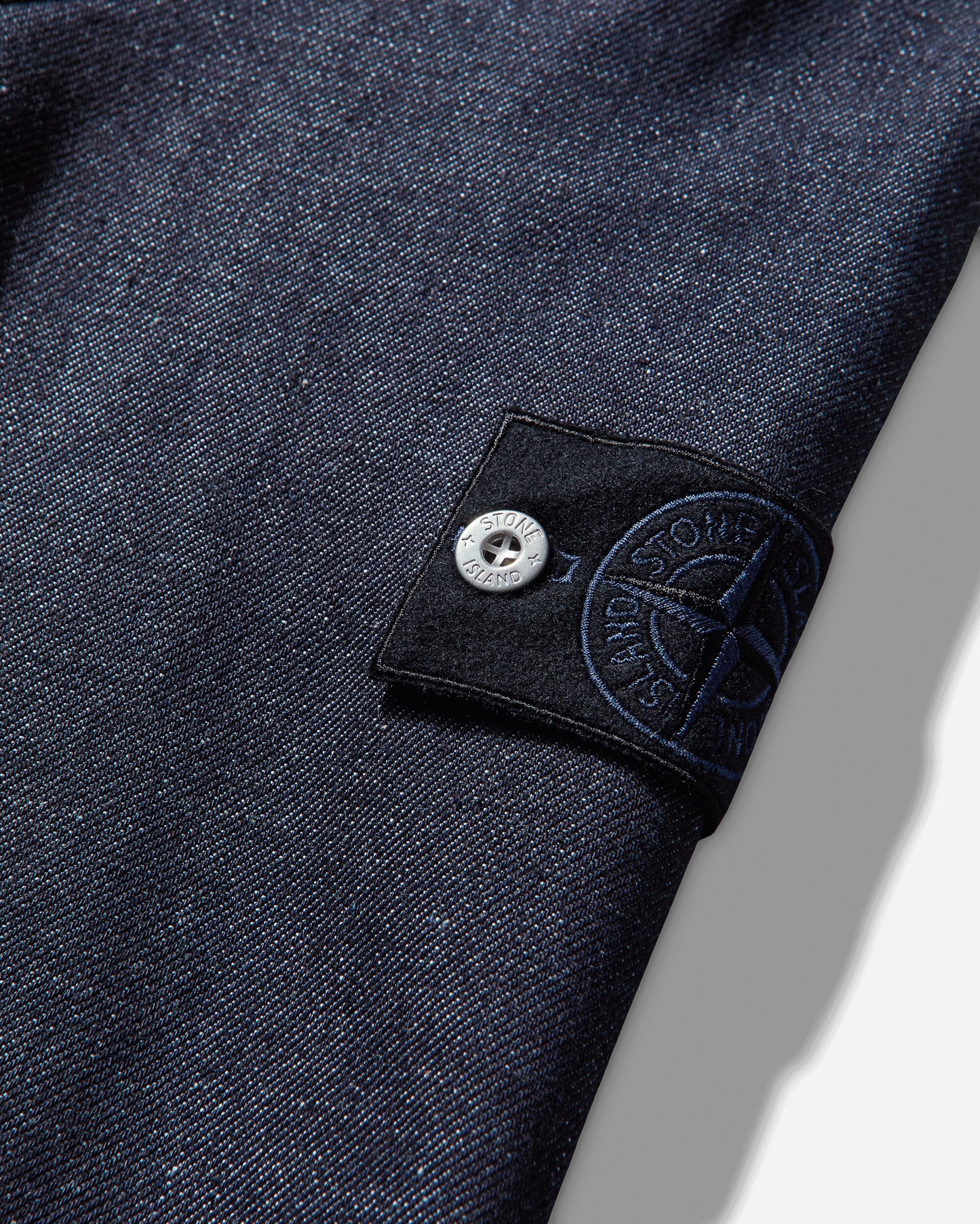 Stone Island Indigo Denim Raw Jacket Blue Raw Coats and Jackets Windbreakers K2S15-Q100027-S00J8 VJ200