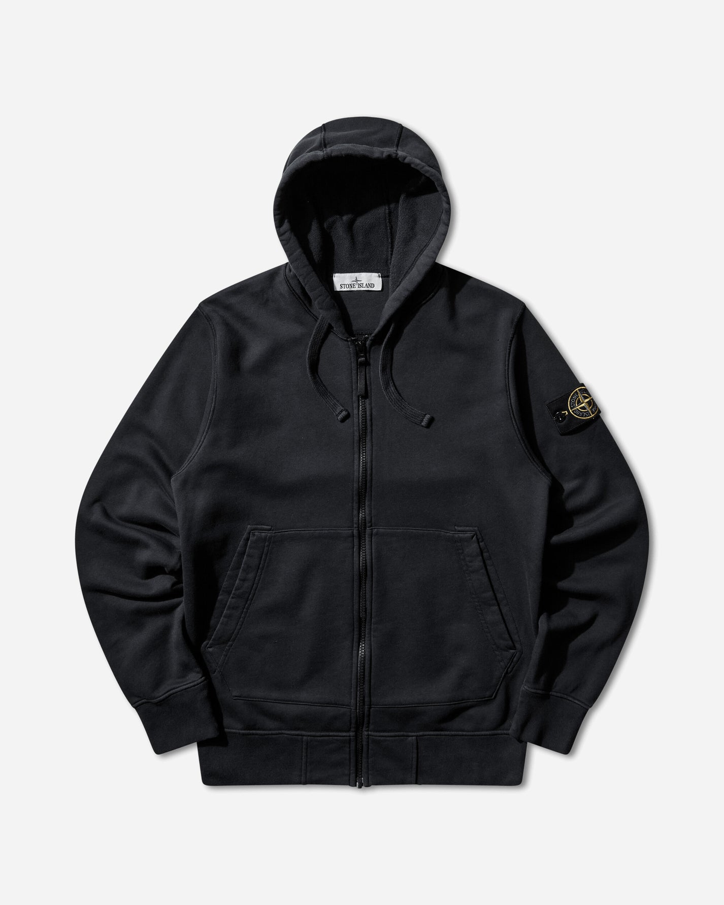 Stone Island Hoodie Sweater Navy Blue Sweatshirts Zip-Ups L1S156100061S0051 V0020