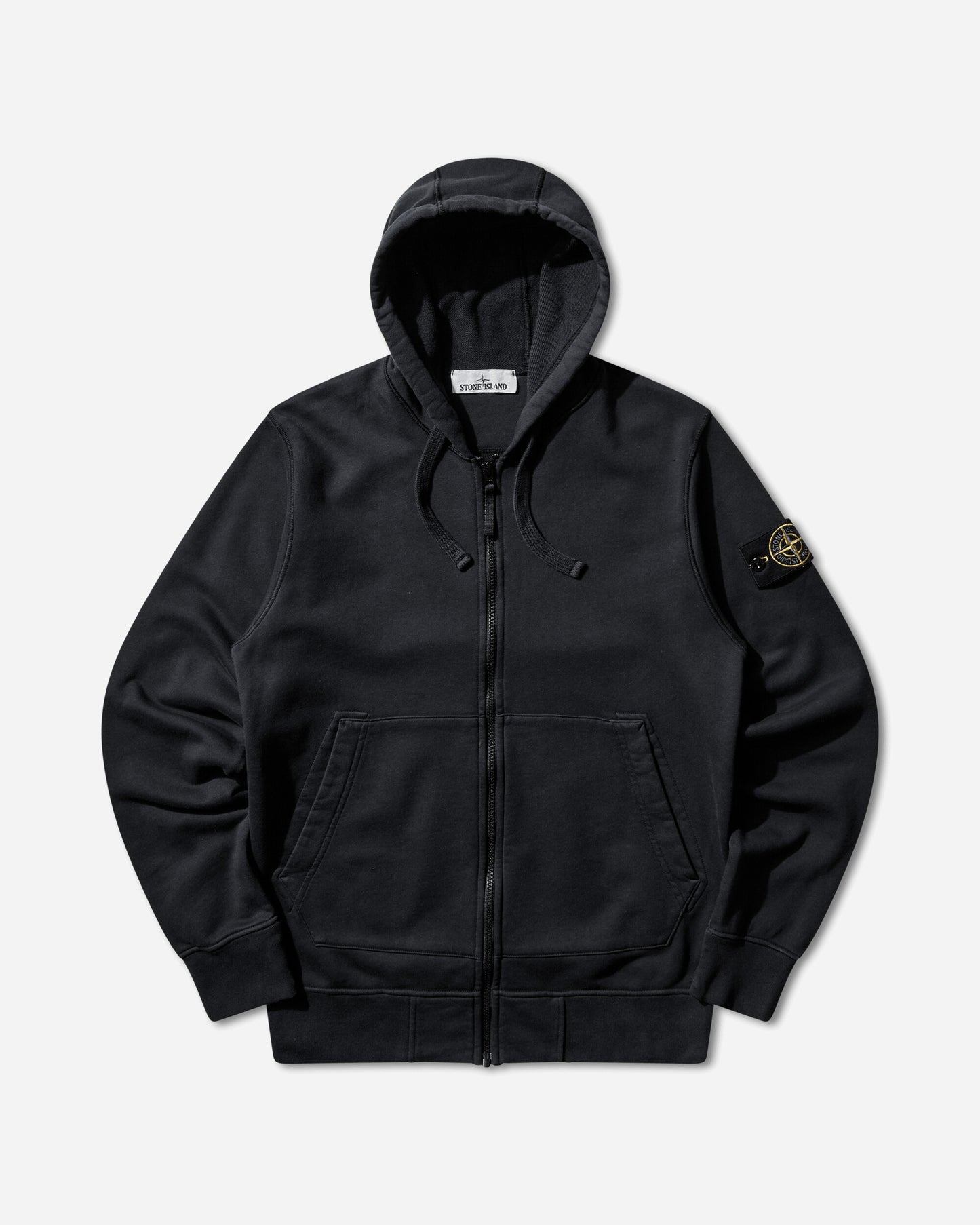 Stone Island Hoodie Sweater Navy Blue Sweatshirts Zip-Ups L1S156100061S0051 V0020