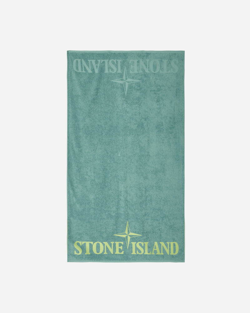Stone Island Telo Mare Light Green Textile Beach Towels 801593366 V0052