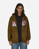 Stray Rats Ratstar Zip Up Hoodie Olive Sweatshirts Hoodies SRF1201 OLIVE