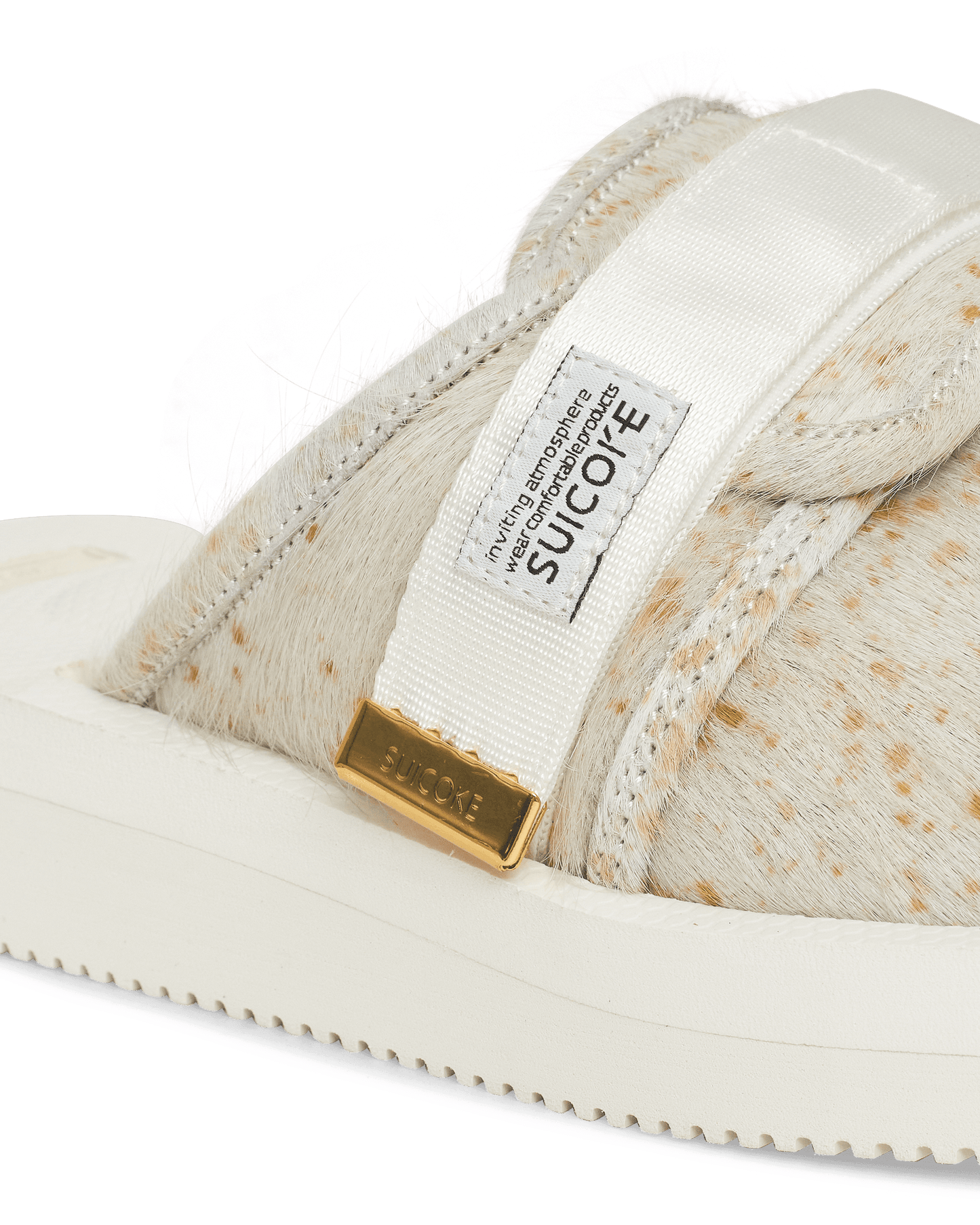 Suicoke Zavo-Vhl White Mix Sandals and Slides Sandal OG-072VHL- WTM