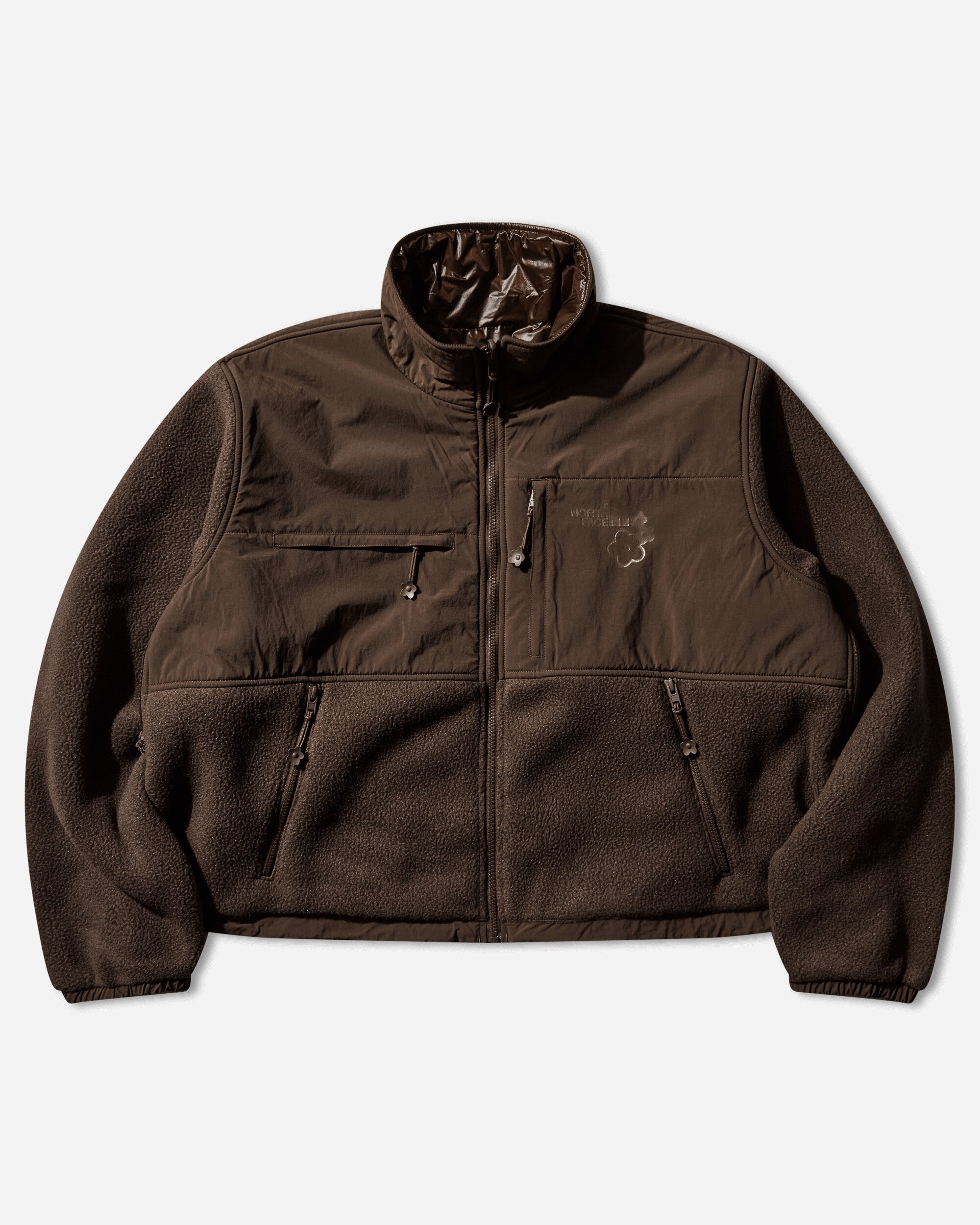 The North Face Tnf X Cecilie Bahnsen Lea 1995 Denali Fl Soil Brown Sweatshirts Fleece NF0A8FAF2451 NF245