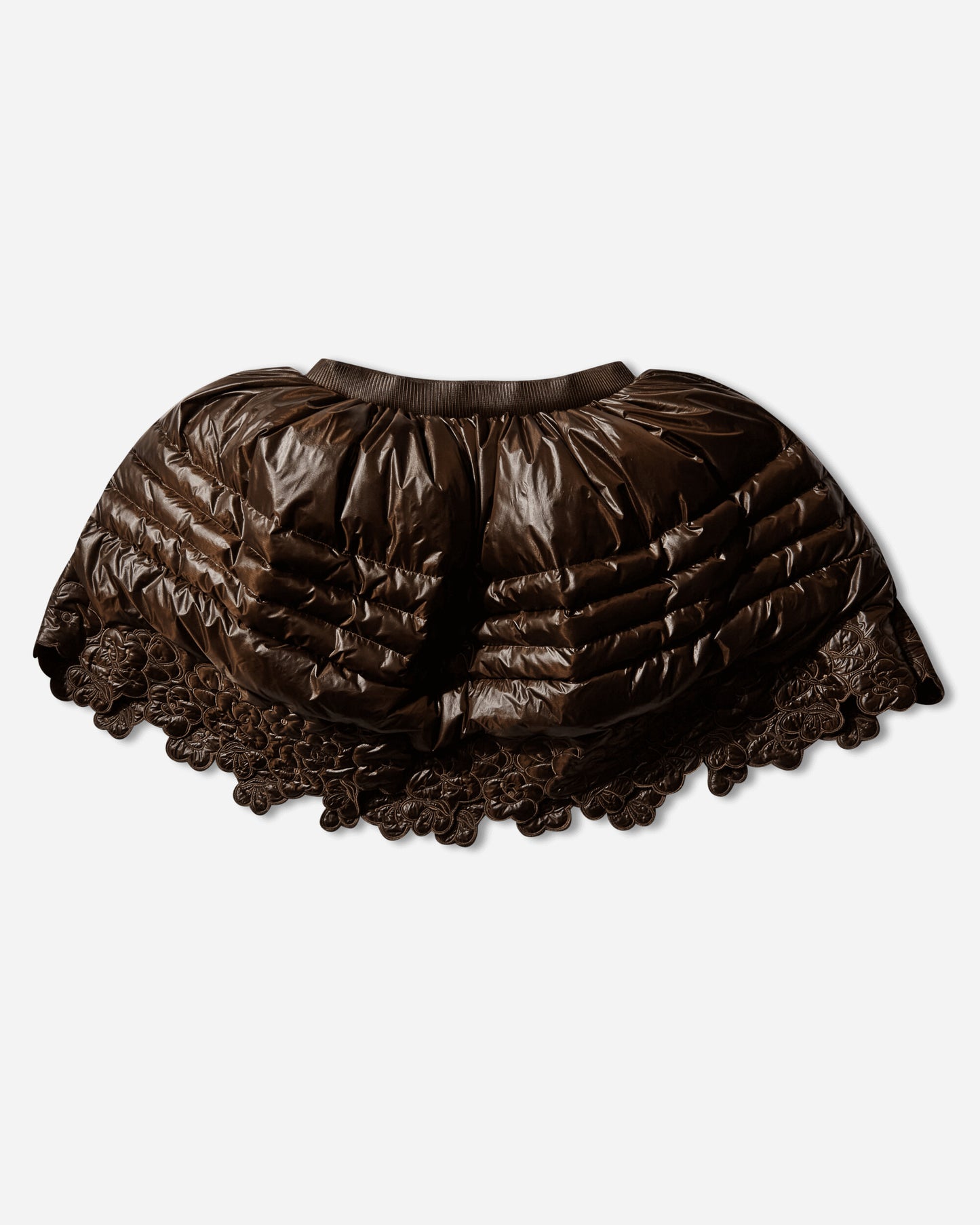 The North Face Tnf X Cecilie Bahnsen Elena Down Skirt Soil Brown Skirts Midi NF0A8FFD2451 NF245