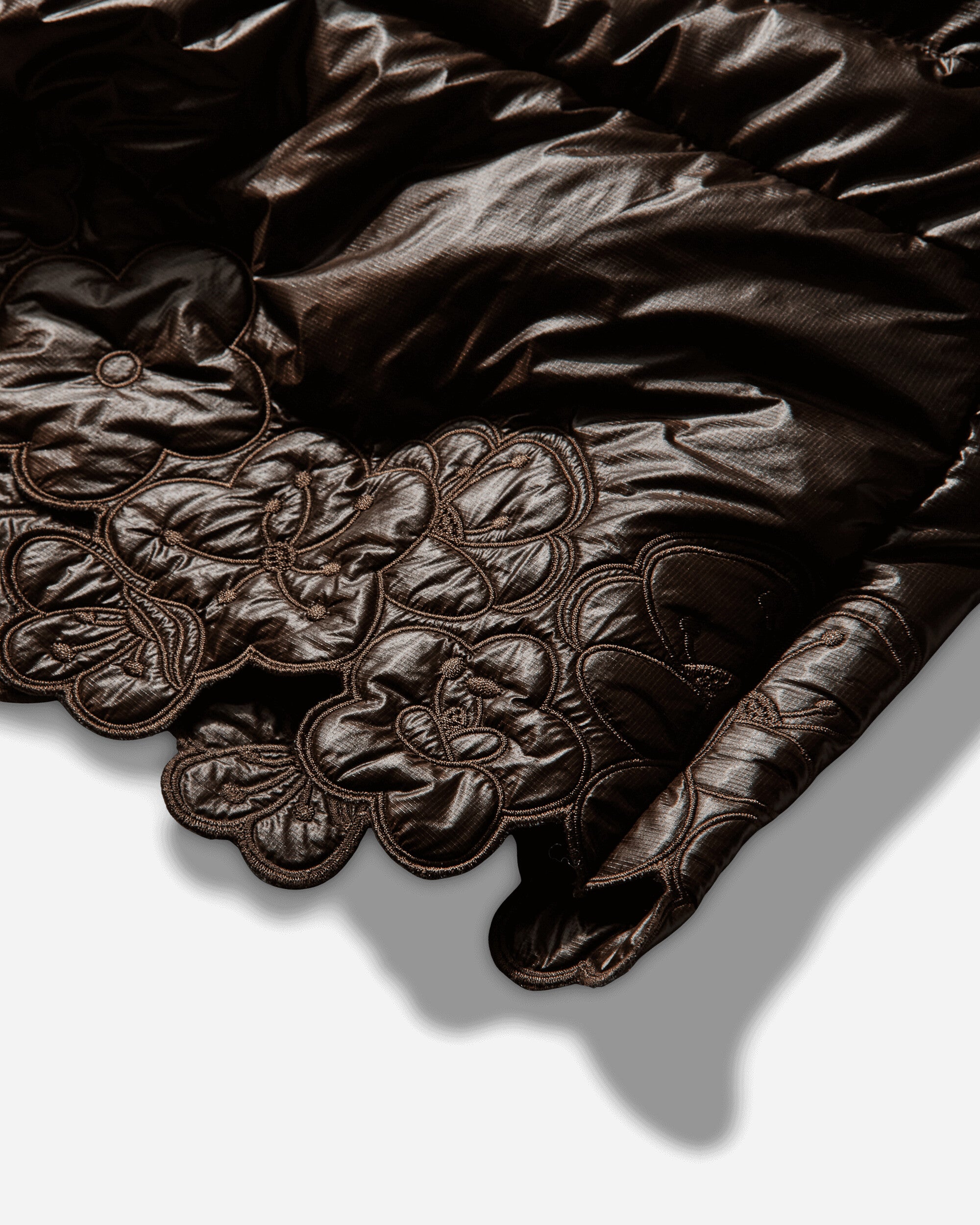 The North Face Tnf X Cecilie Bahnsen Elena Down Skirt Soil Brown Skirts Midi NF0A8FFD2451 NF245