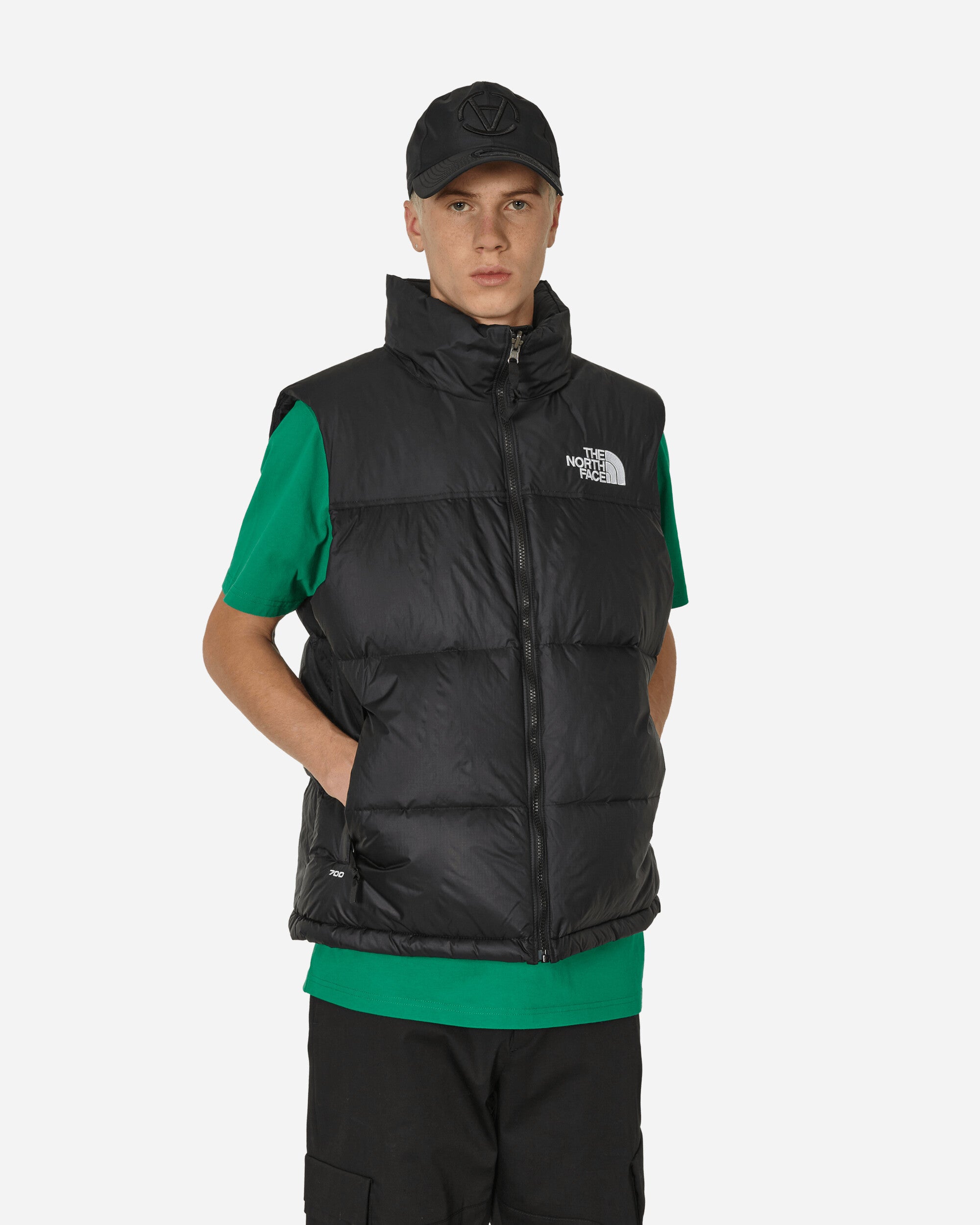 The North Face 1996 Retro Nuptse Vest Summit Navy / TNF Black