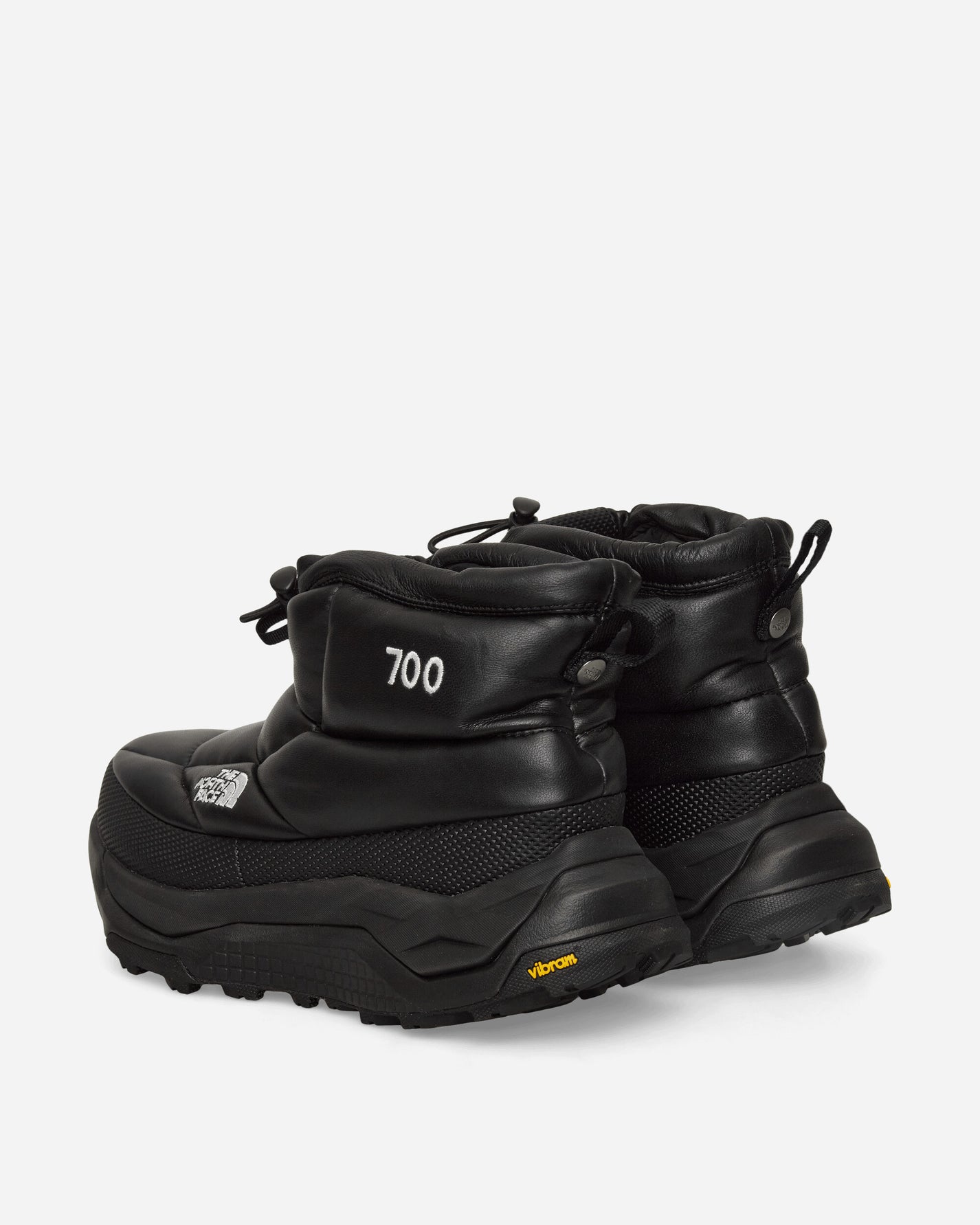 The North Face Leather Pack Bootie Hybrid Tnf Blk/Tnf Blk Sandals and Slides Sandals and Mules NF0A8DB0KX71 NFKX7
