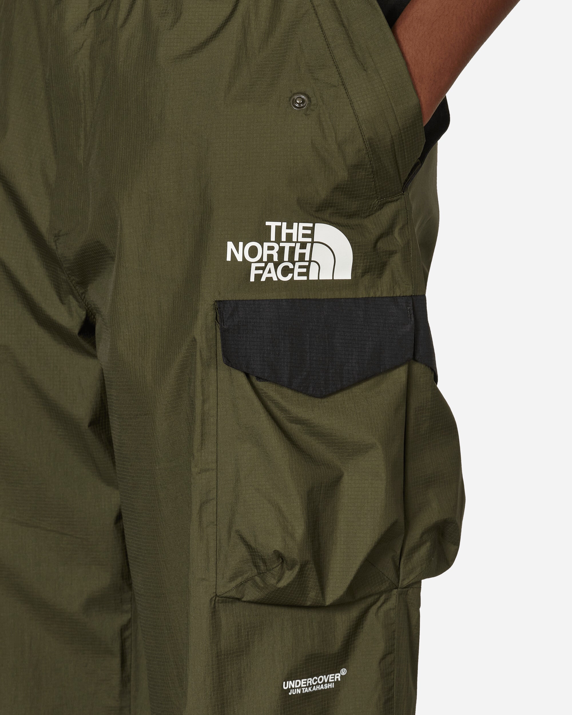 The North Face Project X Tnf X Project U Belted Convertible Pant Forest Night Green-TNF Black Pants Track Pants NF0A87UD R0U1