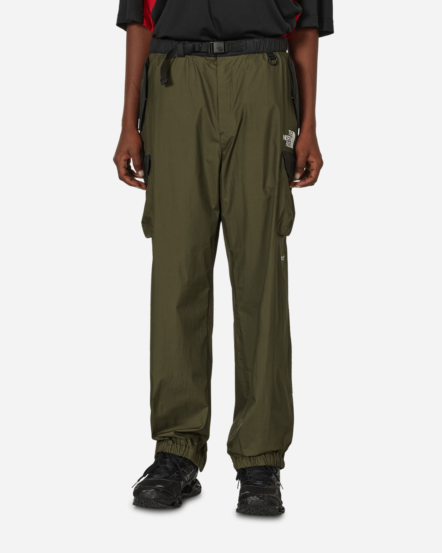 The North Face Project X Tnf X Project U Belted Convertible Pant Forest Night Green-TNF Black Pants Track Pants NF0A87UD R0U1