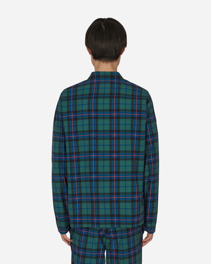 The Salvages Liberty Coach Morrison Green Tartan T-Shirts Longsleeve SS220307 003