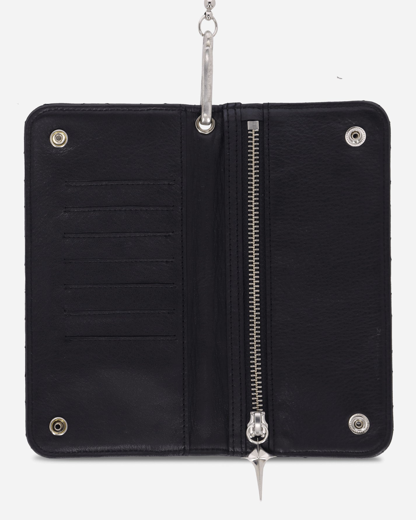 Thug Club Chopper Quilted Long Wallet Black Wallets and Cardholders Wallets TC25AC2601 BLACK