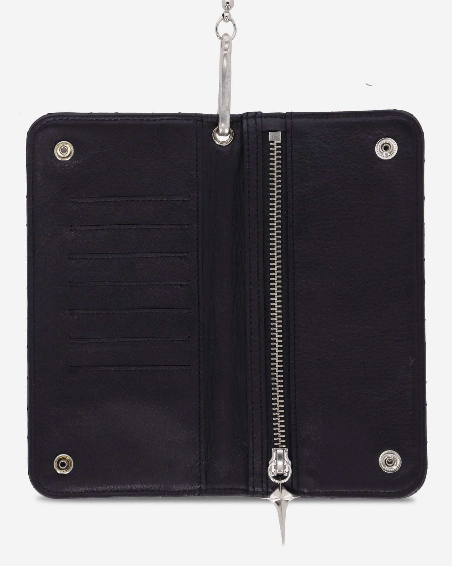 Thug Club Chopper Quilted Long Wallet Black Wallets and Cardholders Wallets TC25AC2601 BLACK