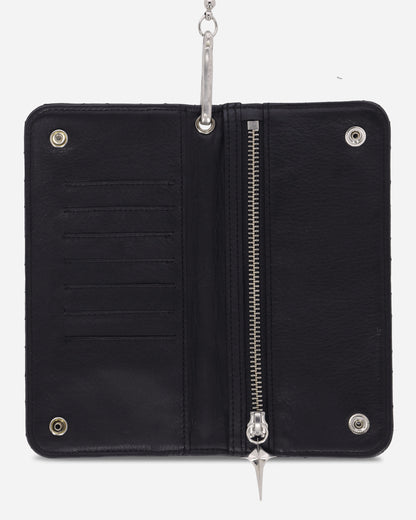Thug Club Chopper Quilted Long Wallet Black Wallets and Cardholders Wallets TC25AC2601 BLACK