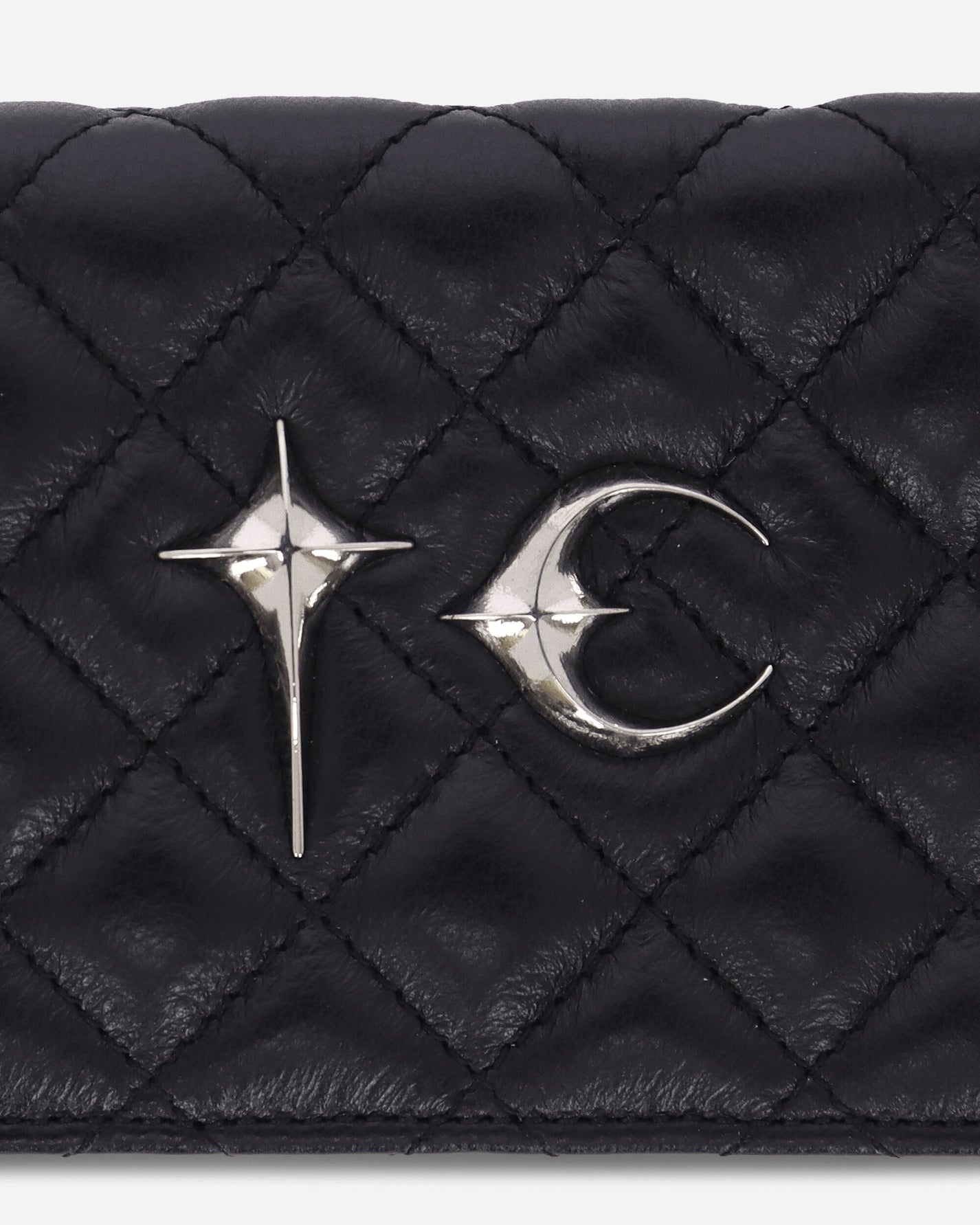 Thug Club Chopper Quilted Long Wallet Black Wallets and Cardholders Wallets TC25AC2601 BLACK