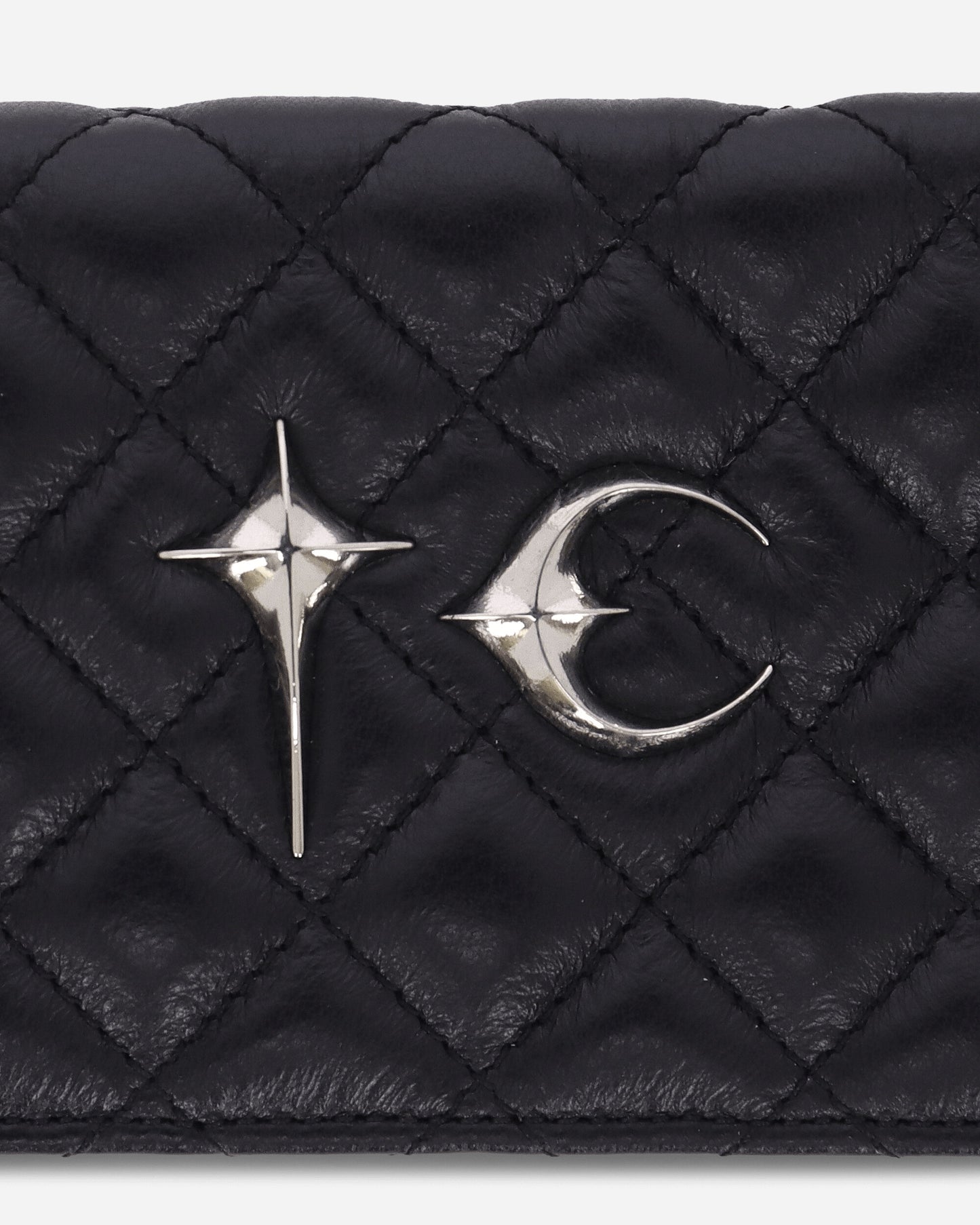 Thug Club Chopper Quilted Long Wallet Black Wallets and Cardholders Wallets TC25AC2601 BLACK