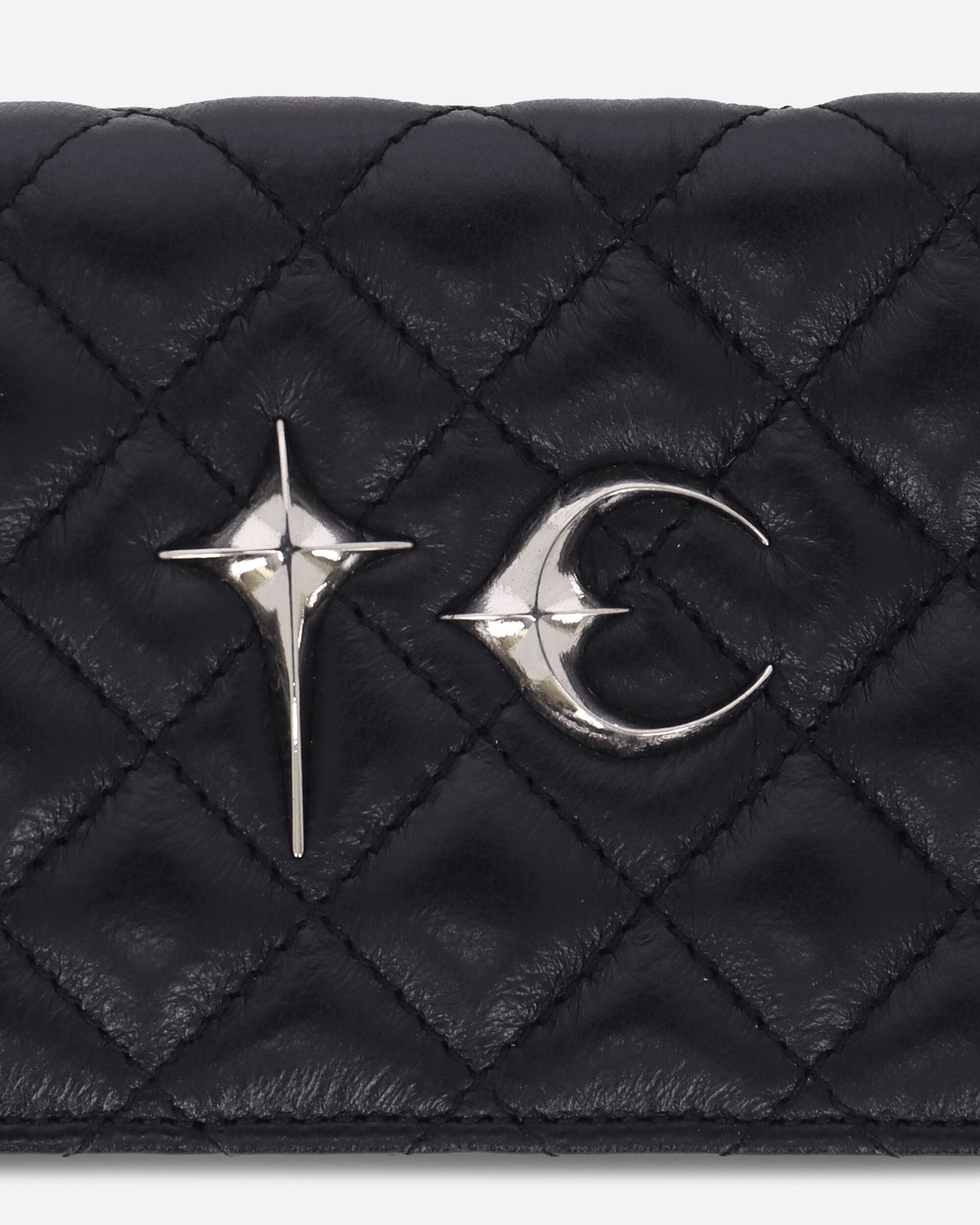 Thug Club Chopper Quilted Long Wallet Black Wallets and Cardholders Wallets TC25AC2601 BLACK