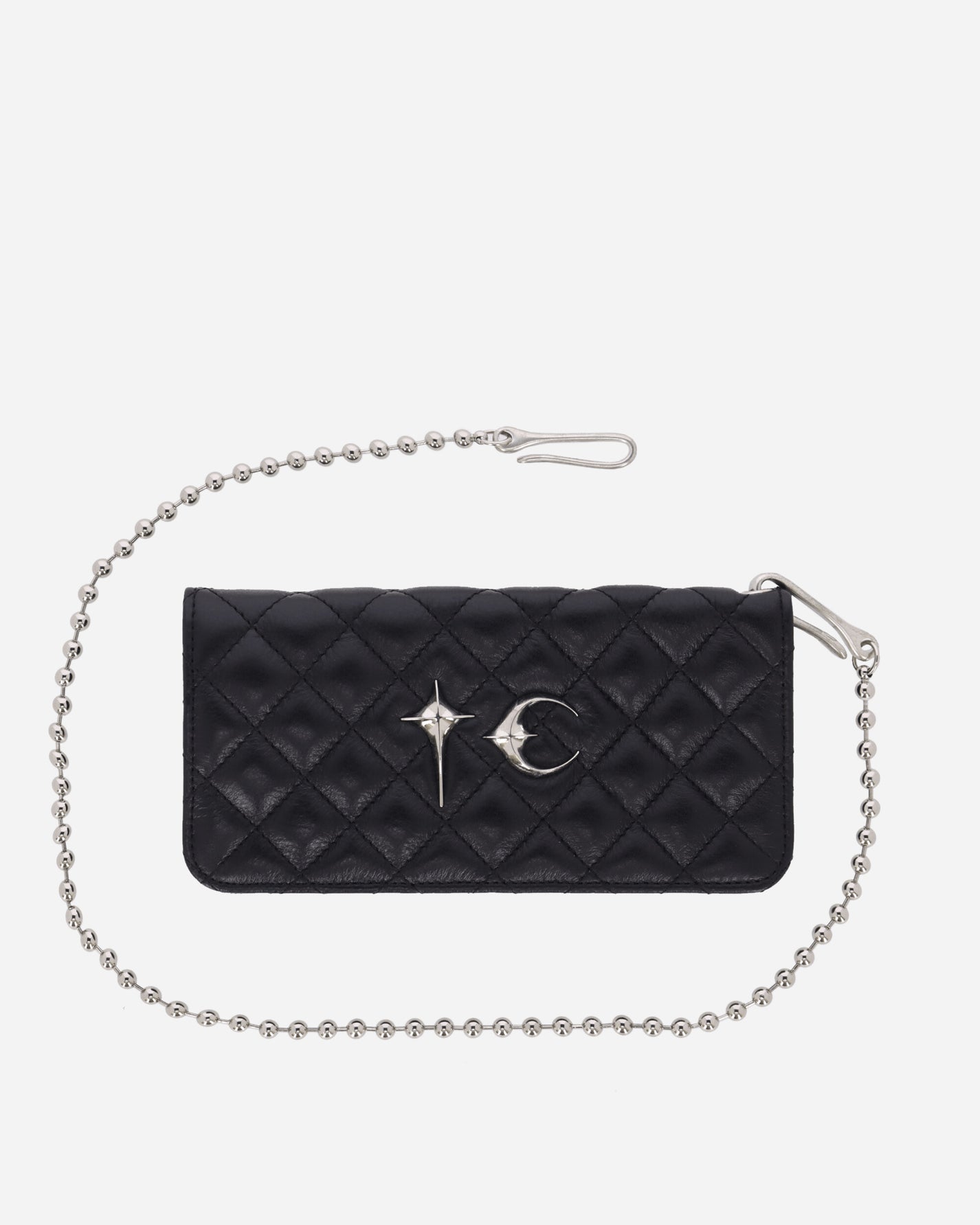 Thug Club Chopper Quilted Long Wallet Black Wallets and Cardholders Wallets TC25AC2601 BLACK